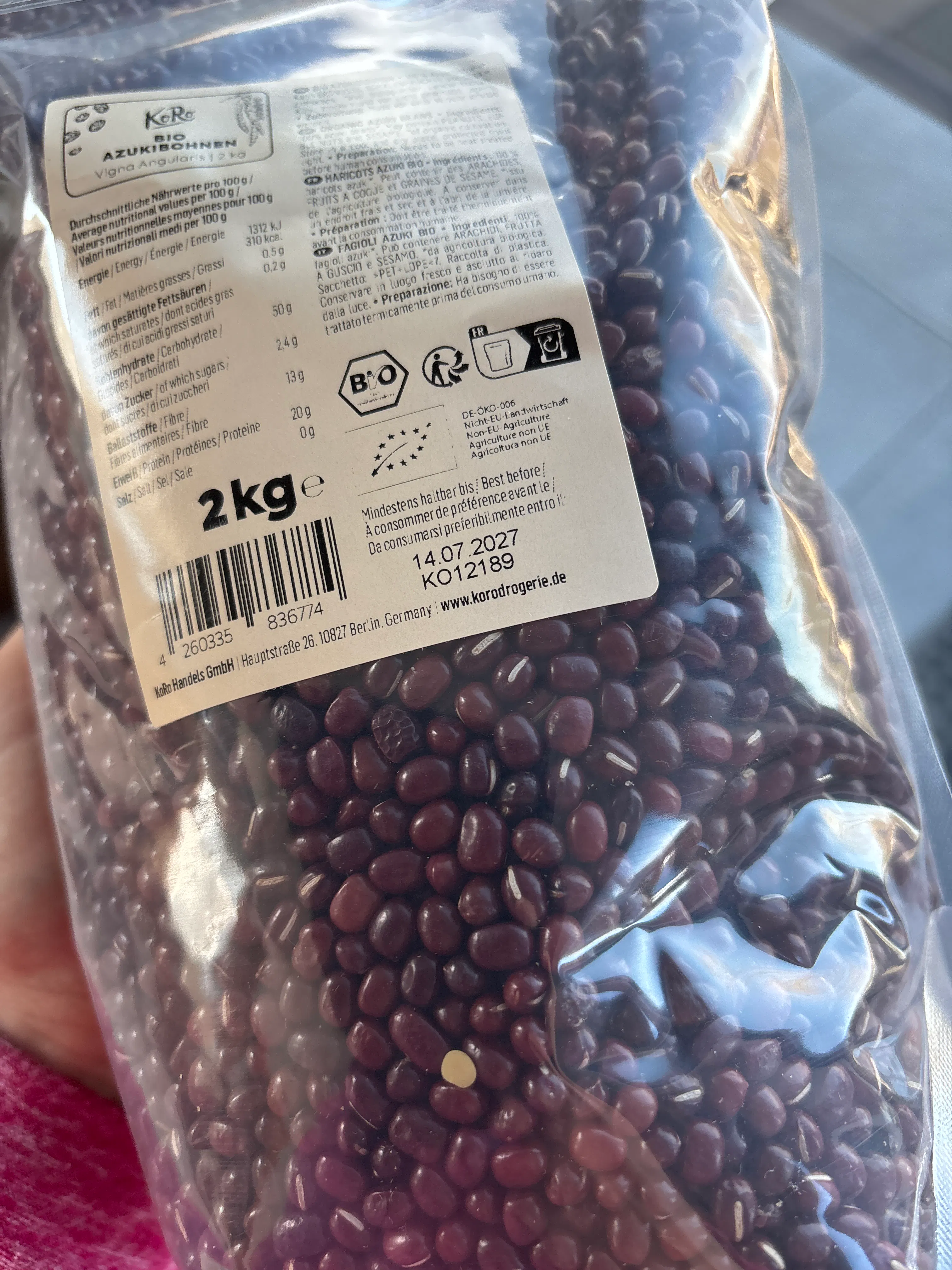 Organic Azuki beans | KoRo