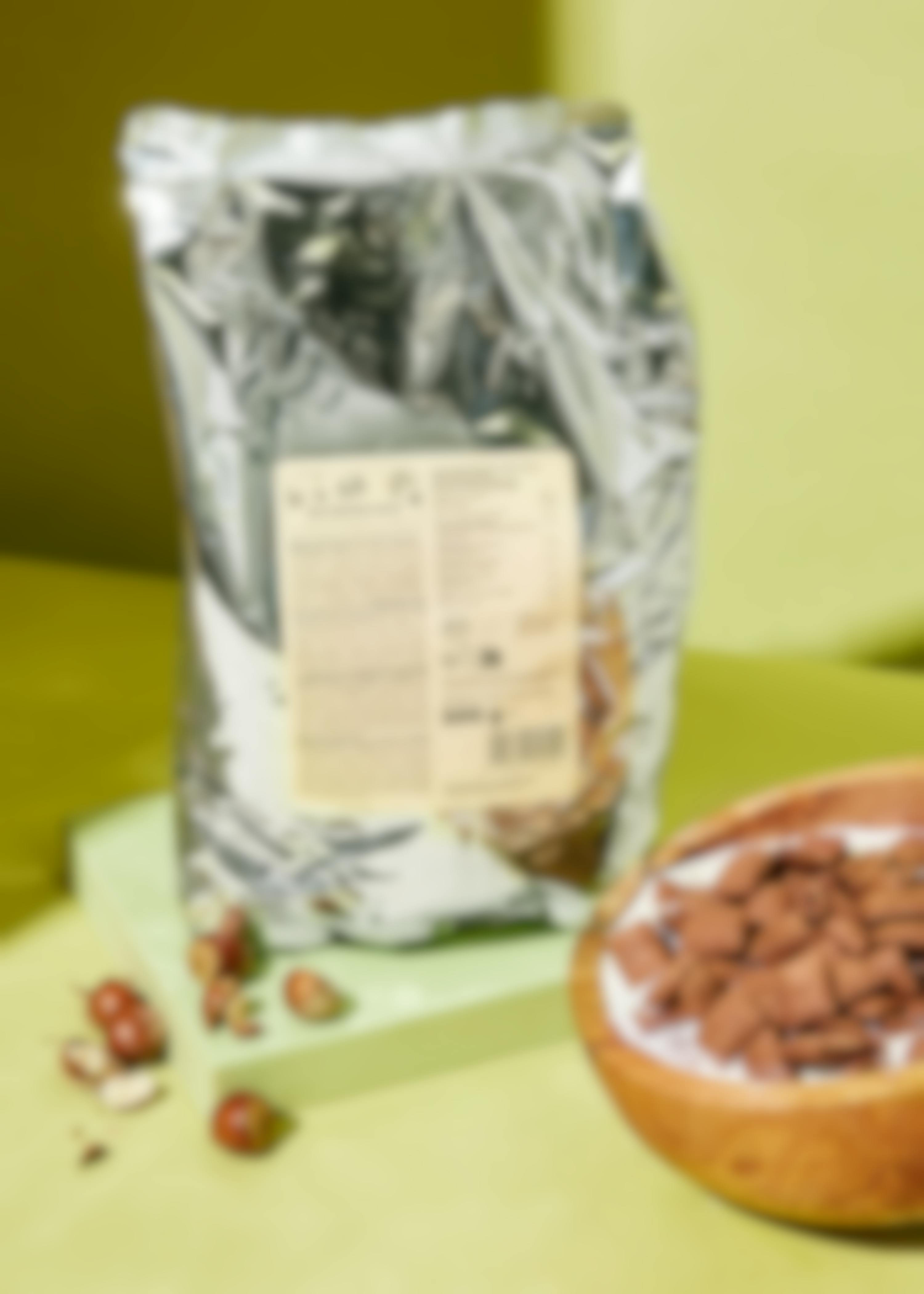 Céréales fourrées au cacao et aux noisettes bio 500 g