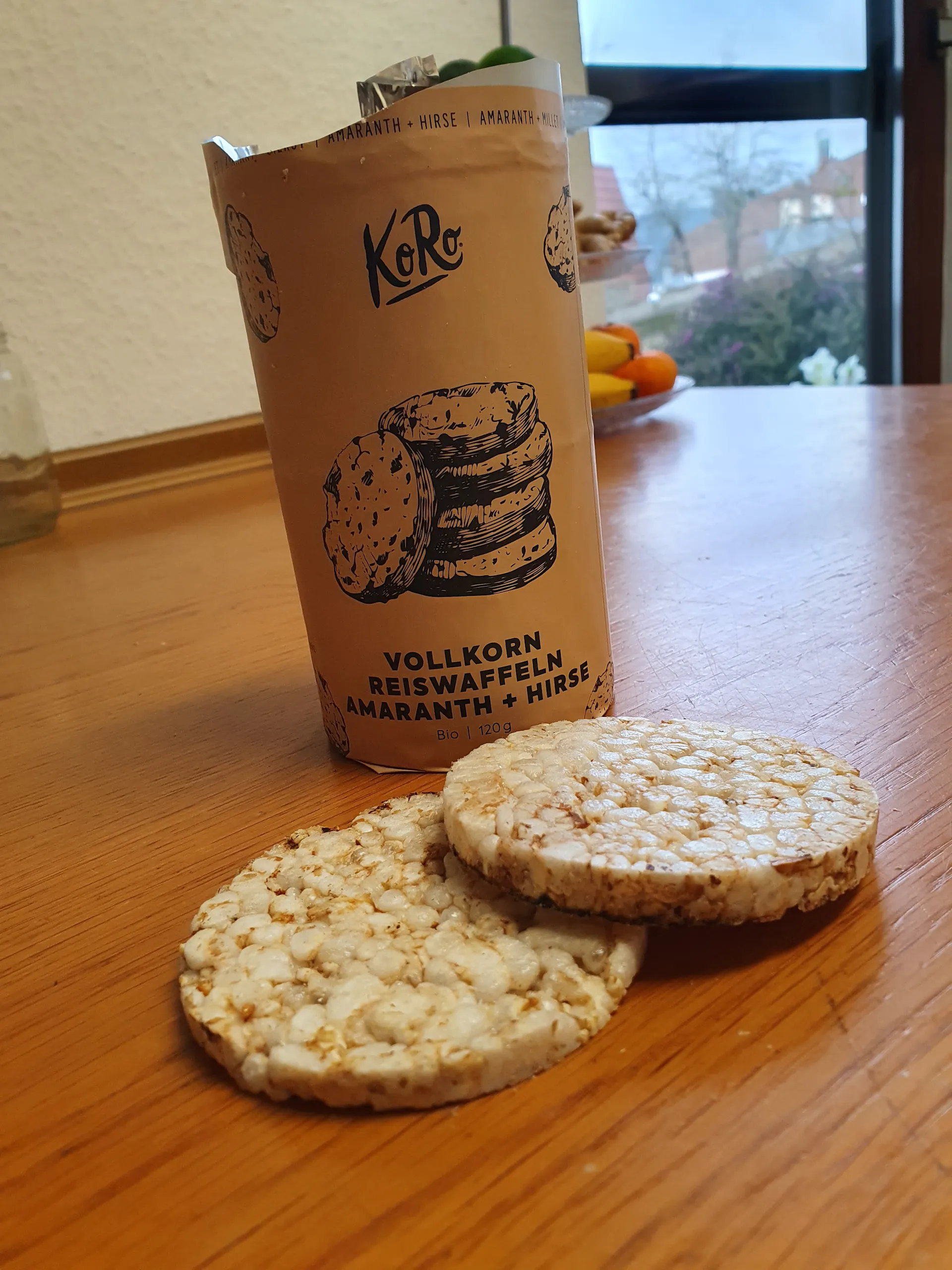 Grain Rice Cake Organic whol-grain rice, amaranth and millet cakes | KoRo