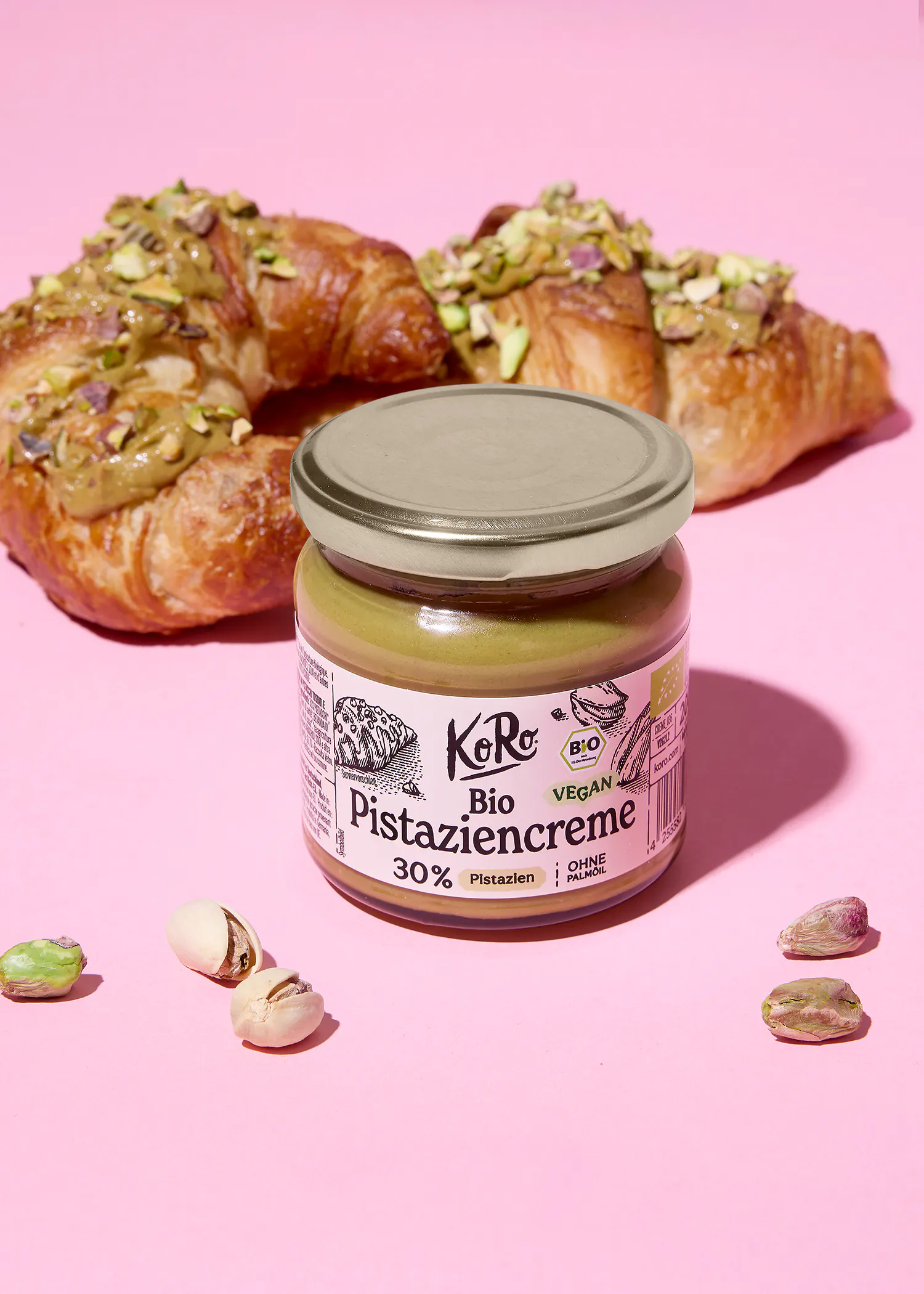 Crème de pistache bio avec 30 % de pistaches 200 g