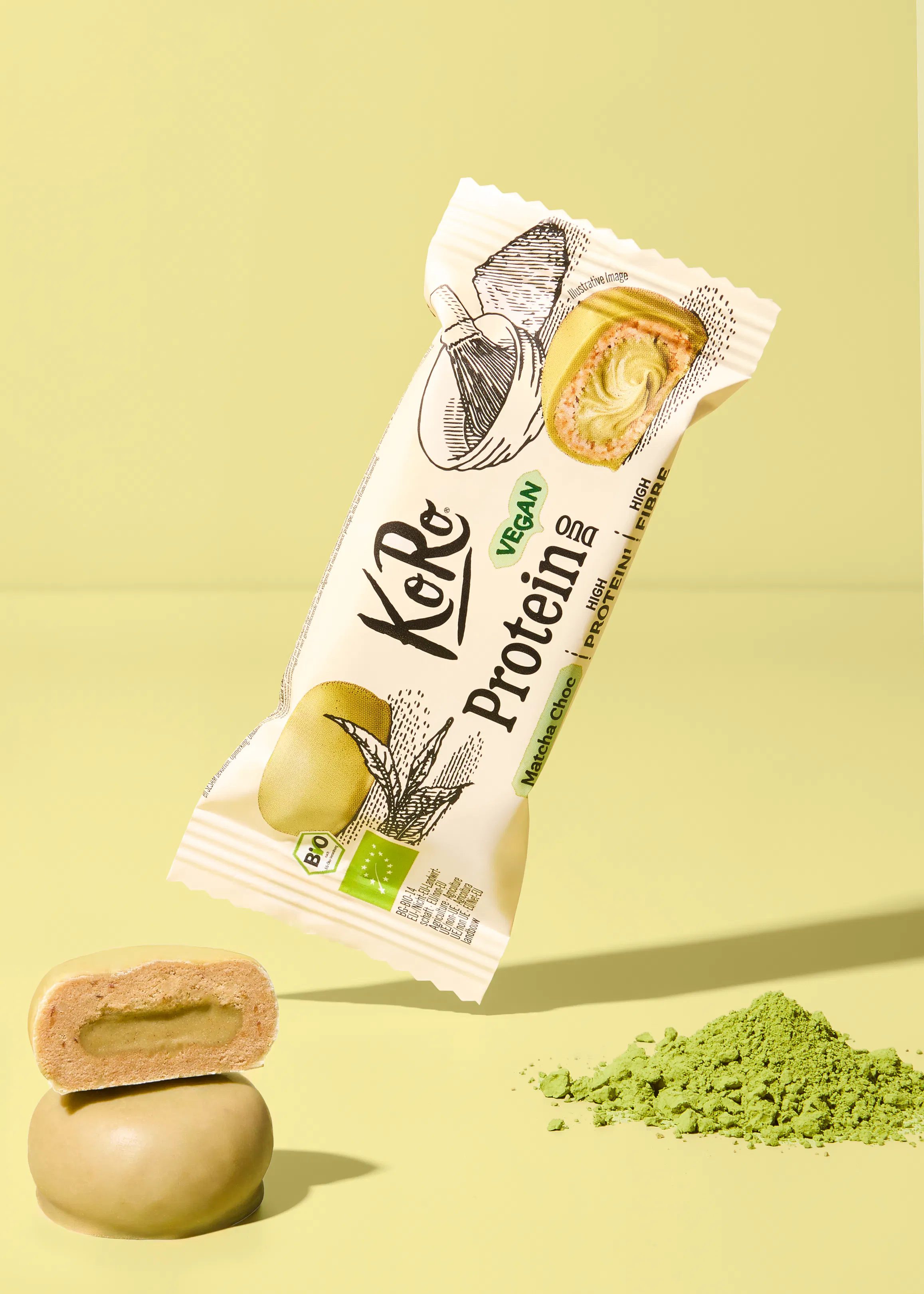Protein Duo al matcha bio | 2 x 20 g 