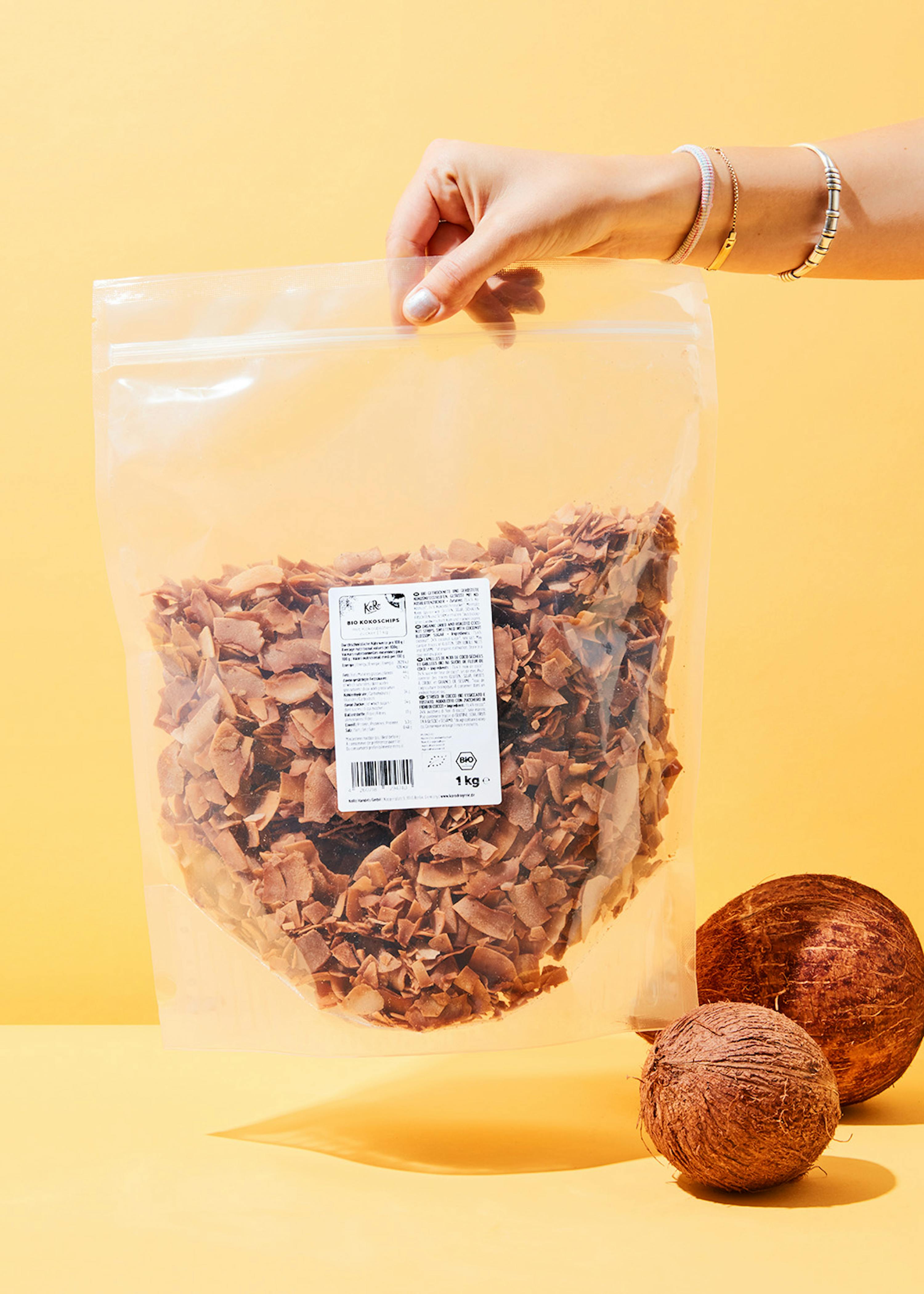 Copeaux de noix de coco au sucre de fleur de coco bio 1 kg