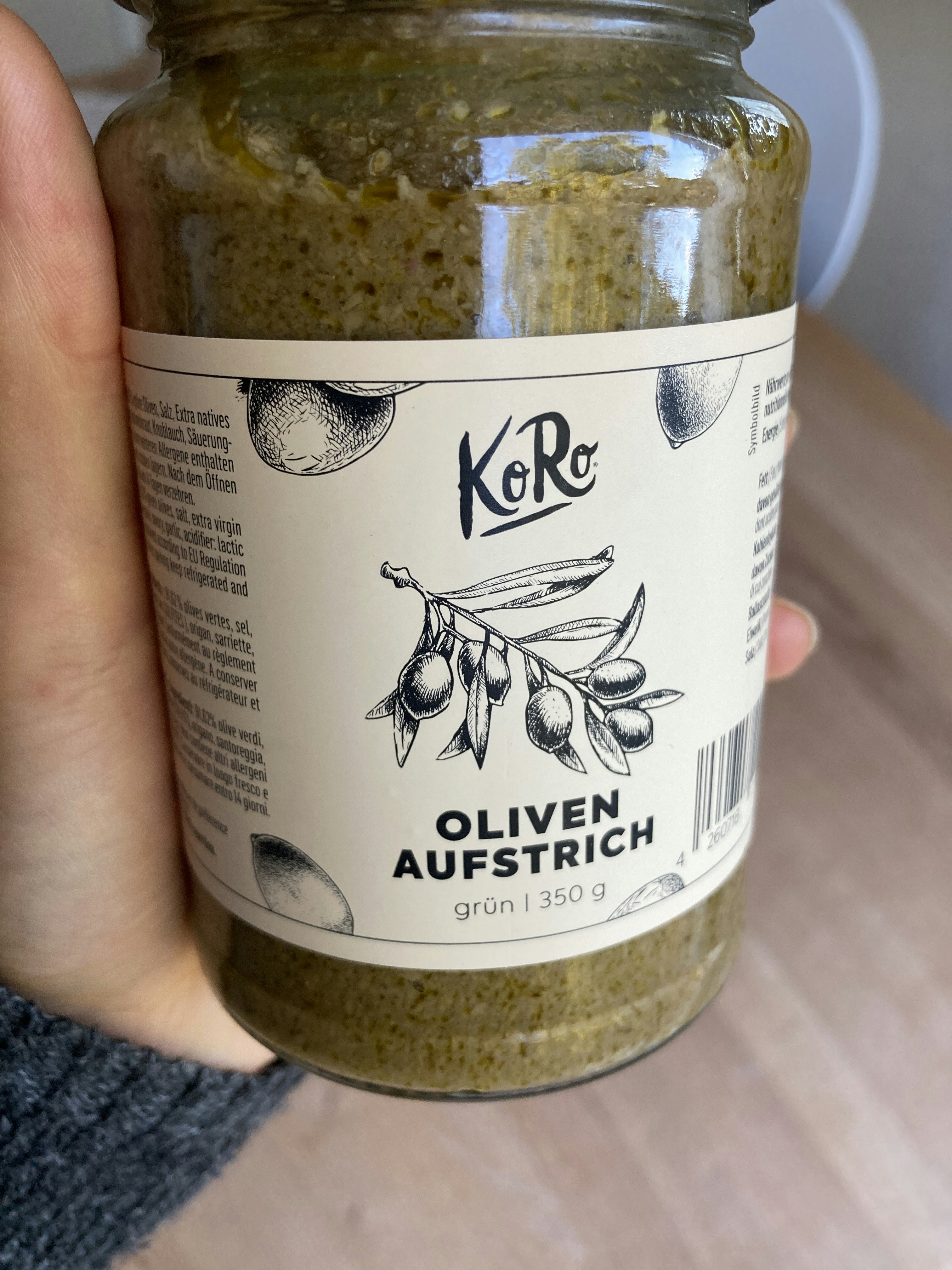 Oliven Aufstrich grün kaufen | KoRo Germany