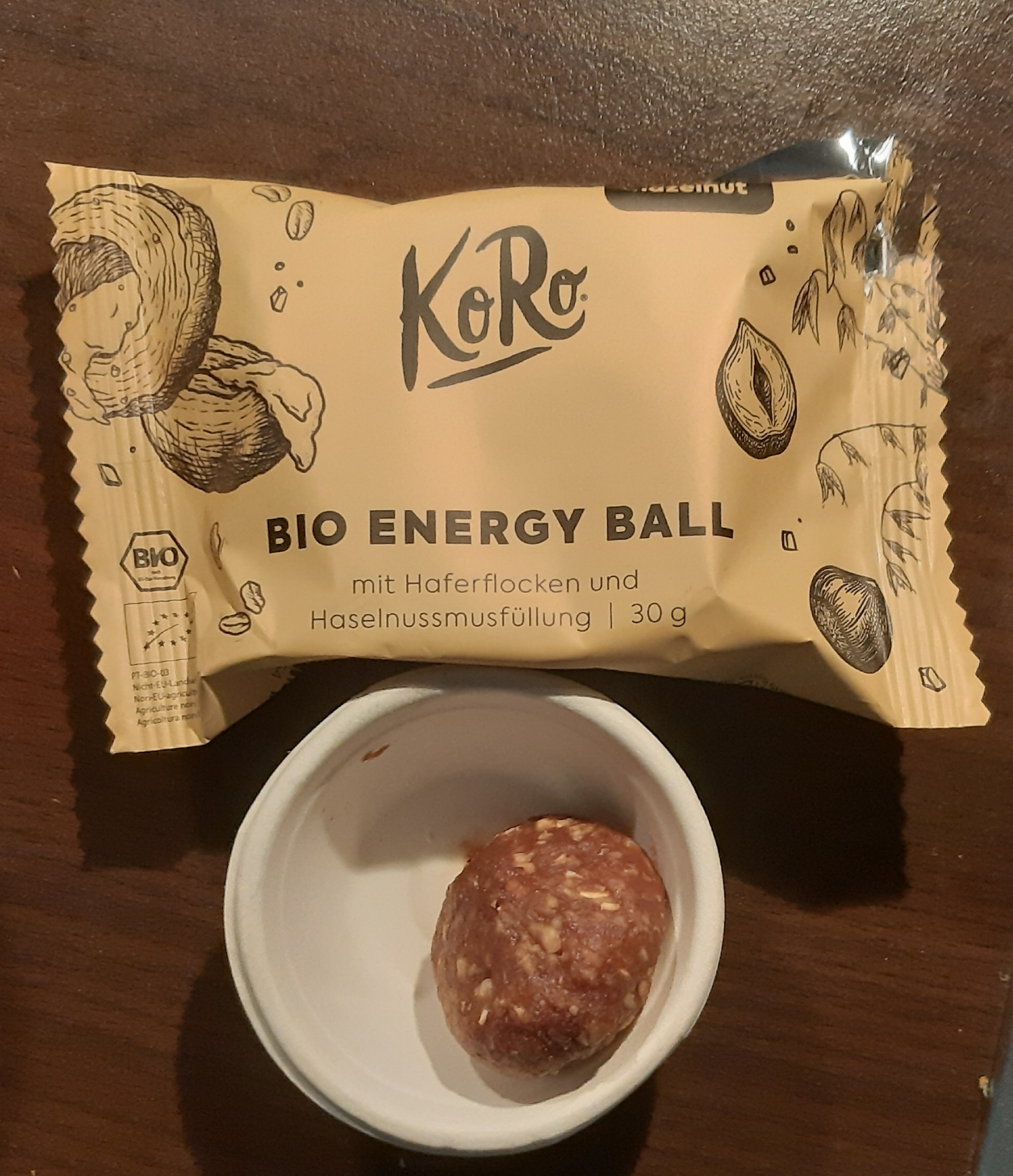Bio Energy Balls Salted Hazelnut kaufen KoRo Swiss