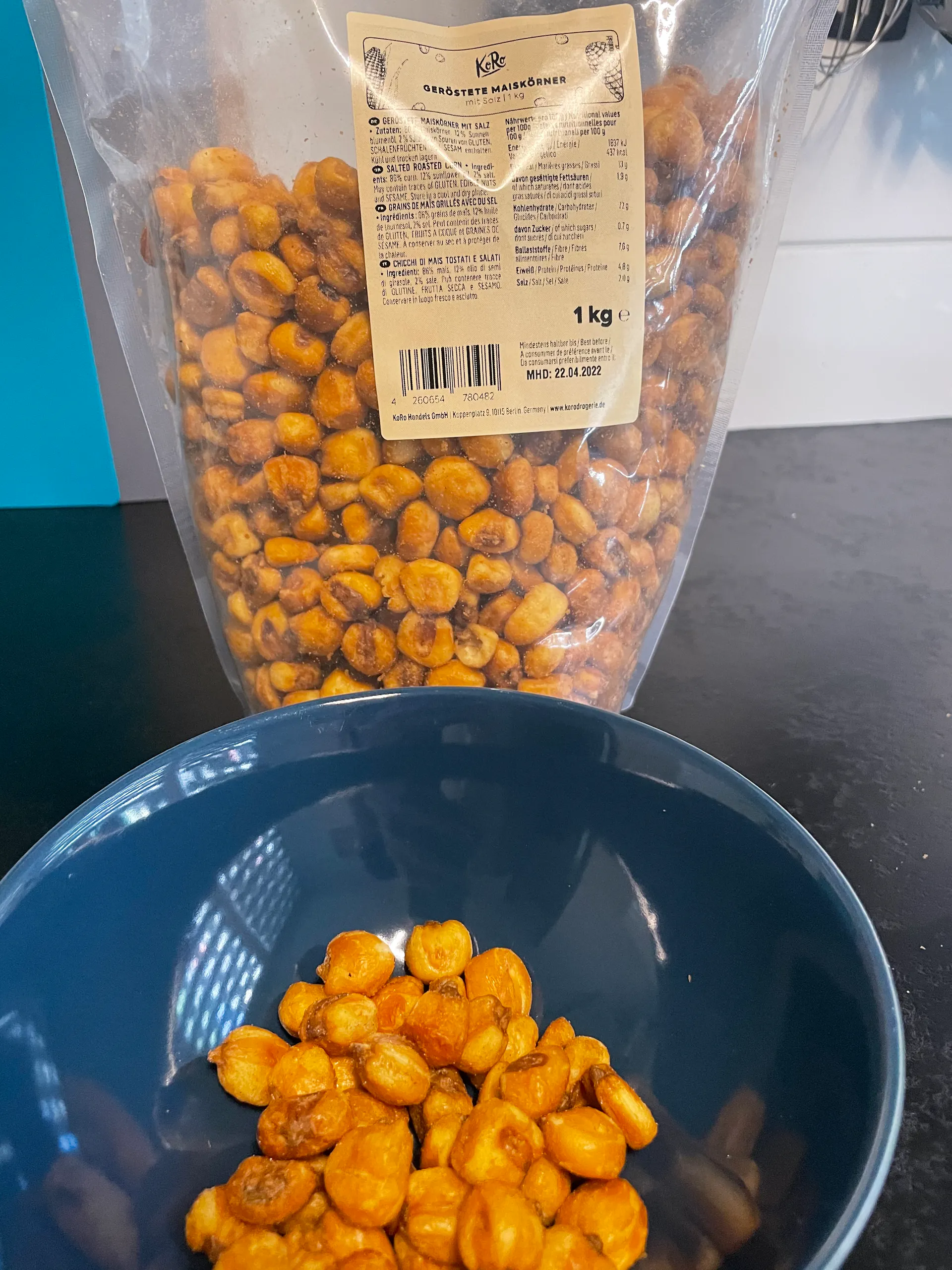 Geröstete Maiskörner mit Salz kaufen | KoRo Germany