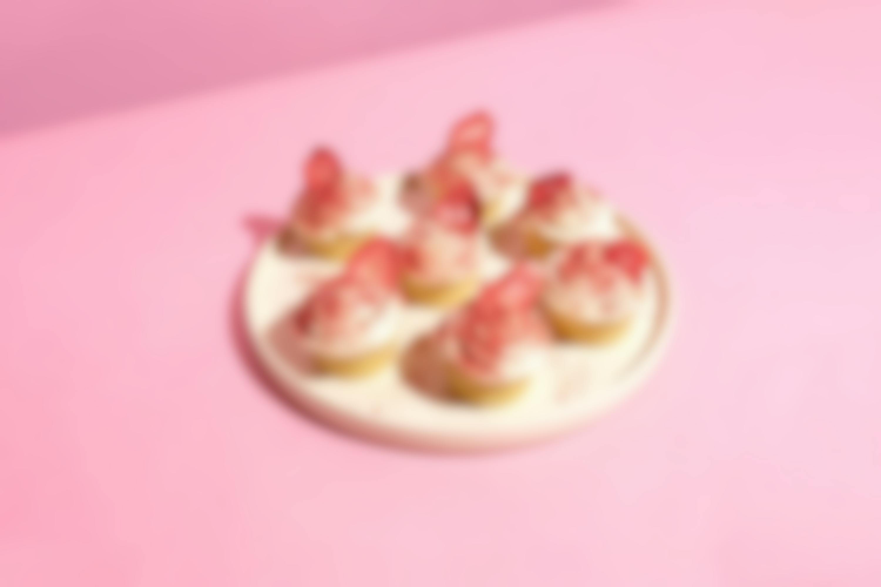 Cupcakes mit Erdbeer-Frosting