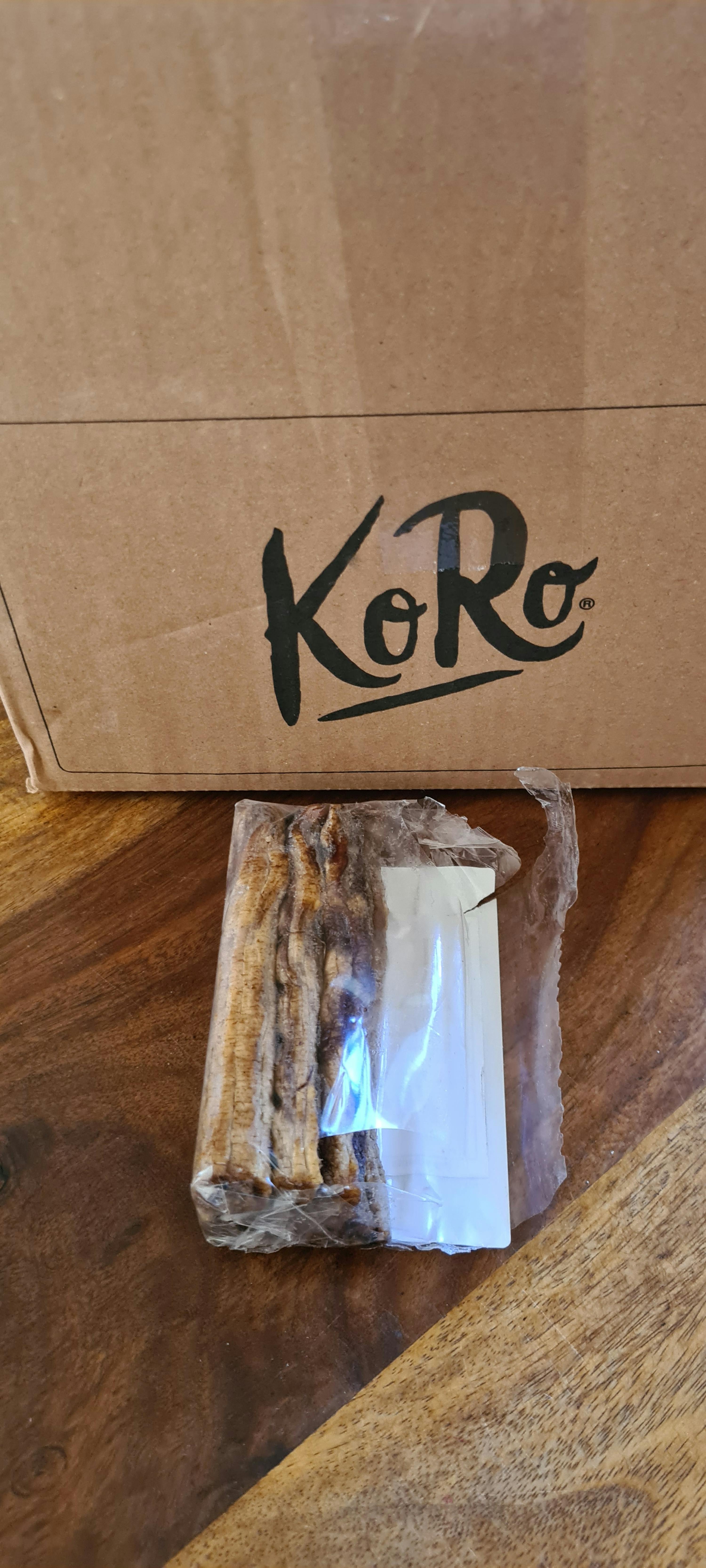 a package of food next to a box that says kero