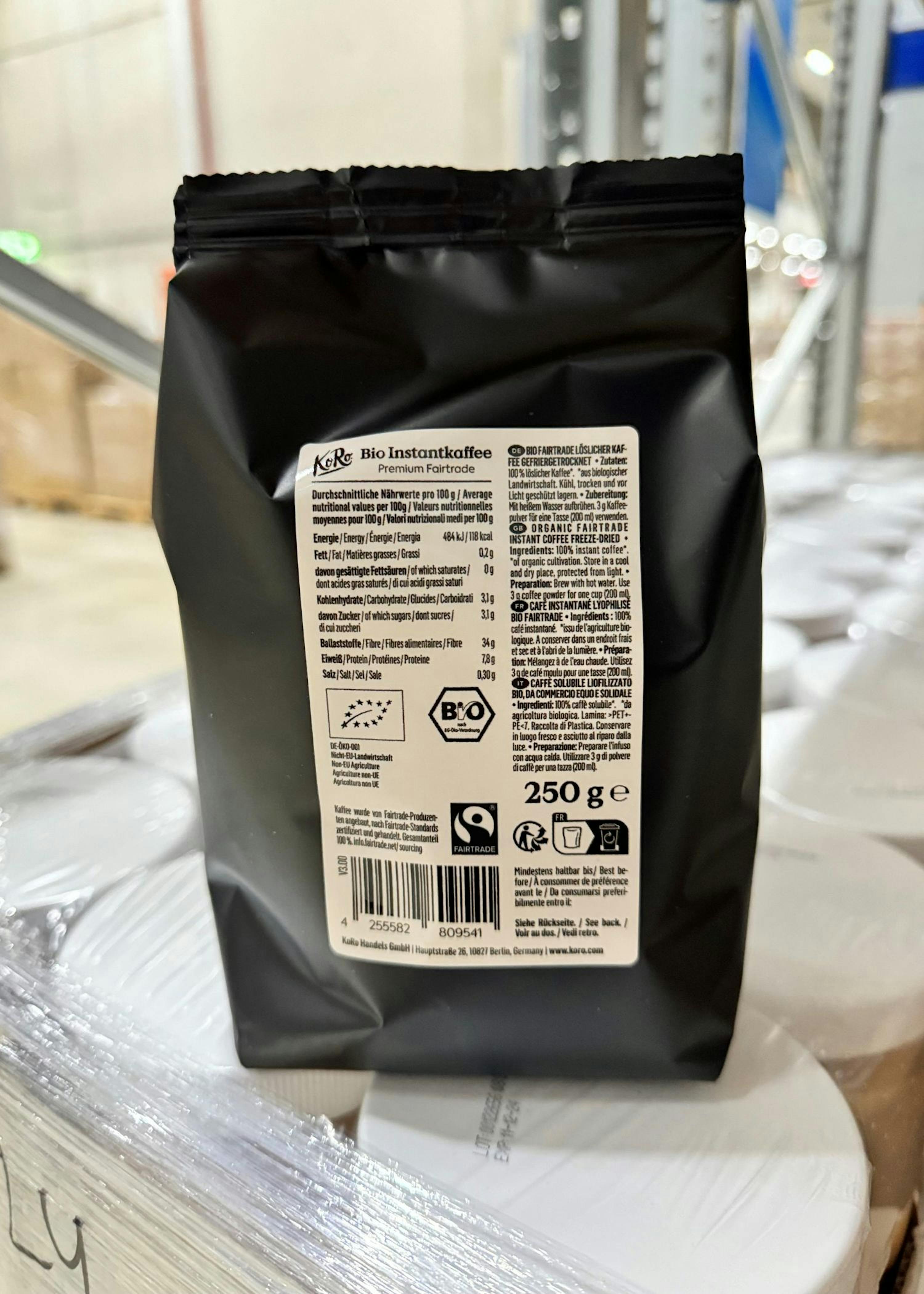 Café Arabica Soluble bio & équitable - 85 g