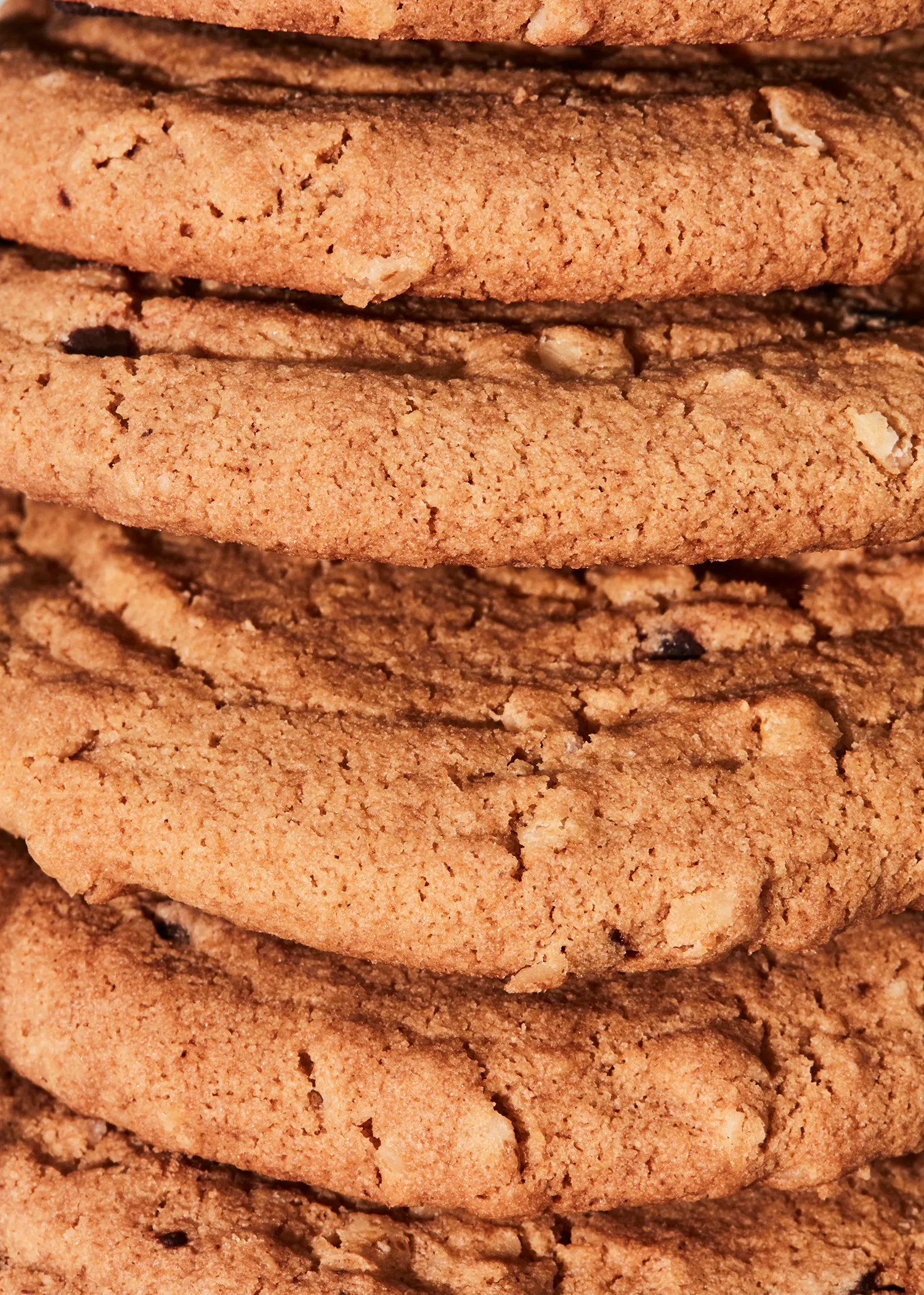 un tas de biscuits empilés les uns sur les autres