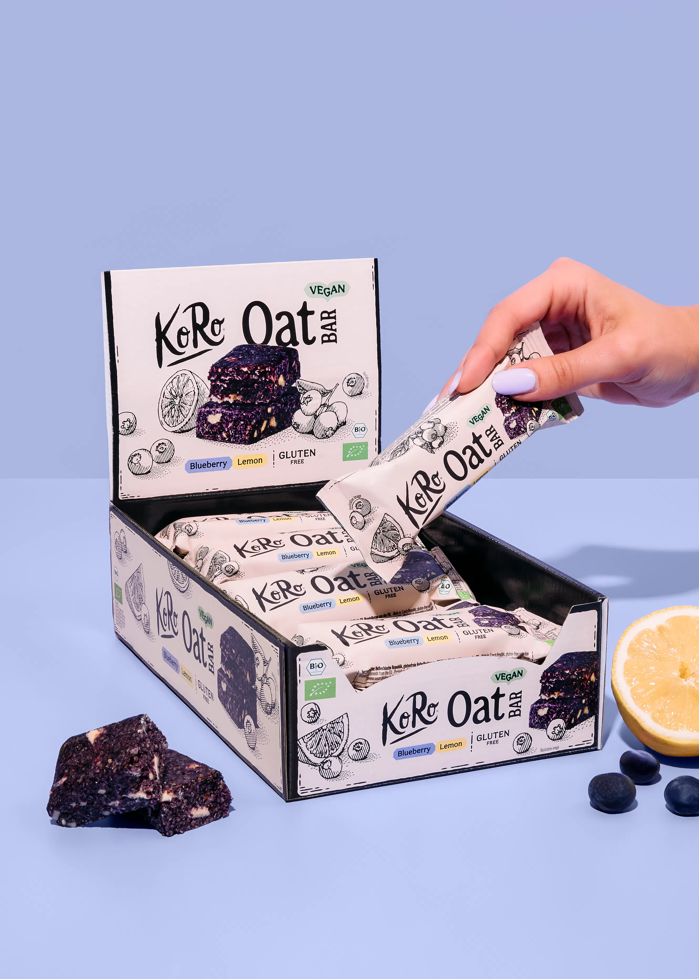 Bio Oat Bar Blueberry Lemon | 15 x 60 g - 2. Wahl