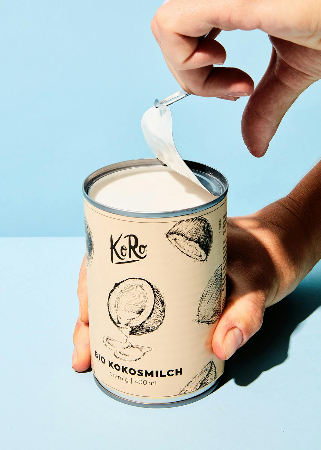 Latte di Cocco biologico in lattina per cucinare 200ml marchio
