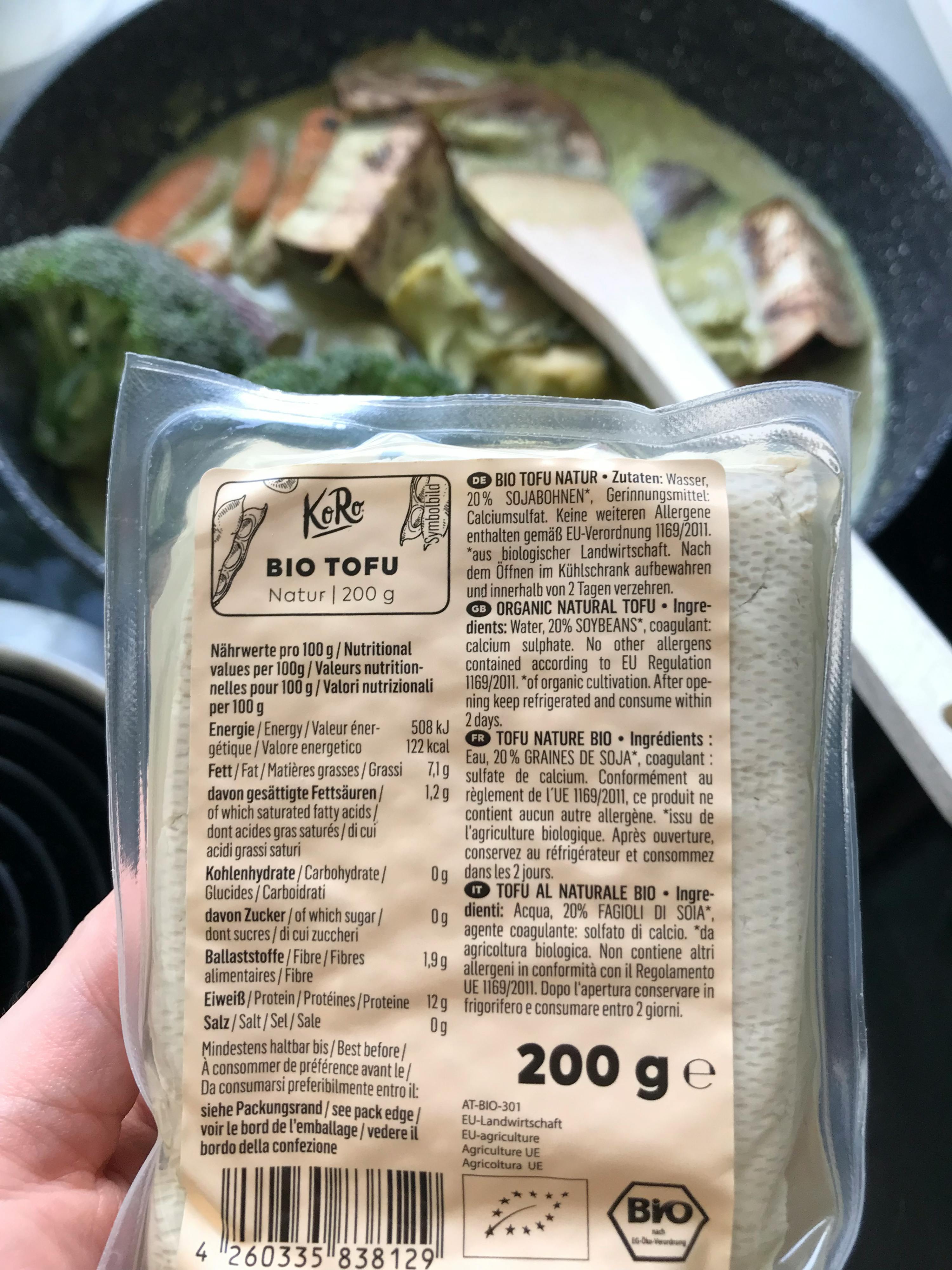 Tofu al naturale bio - acquista ora!