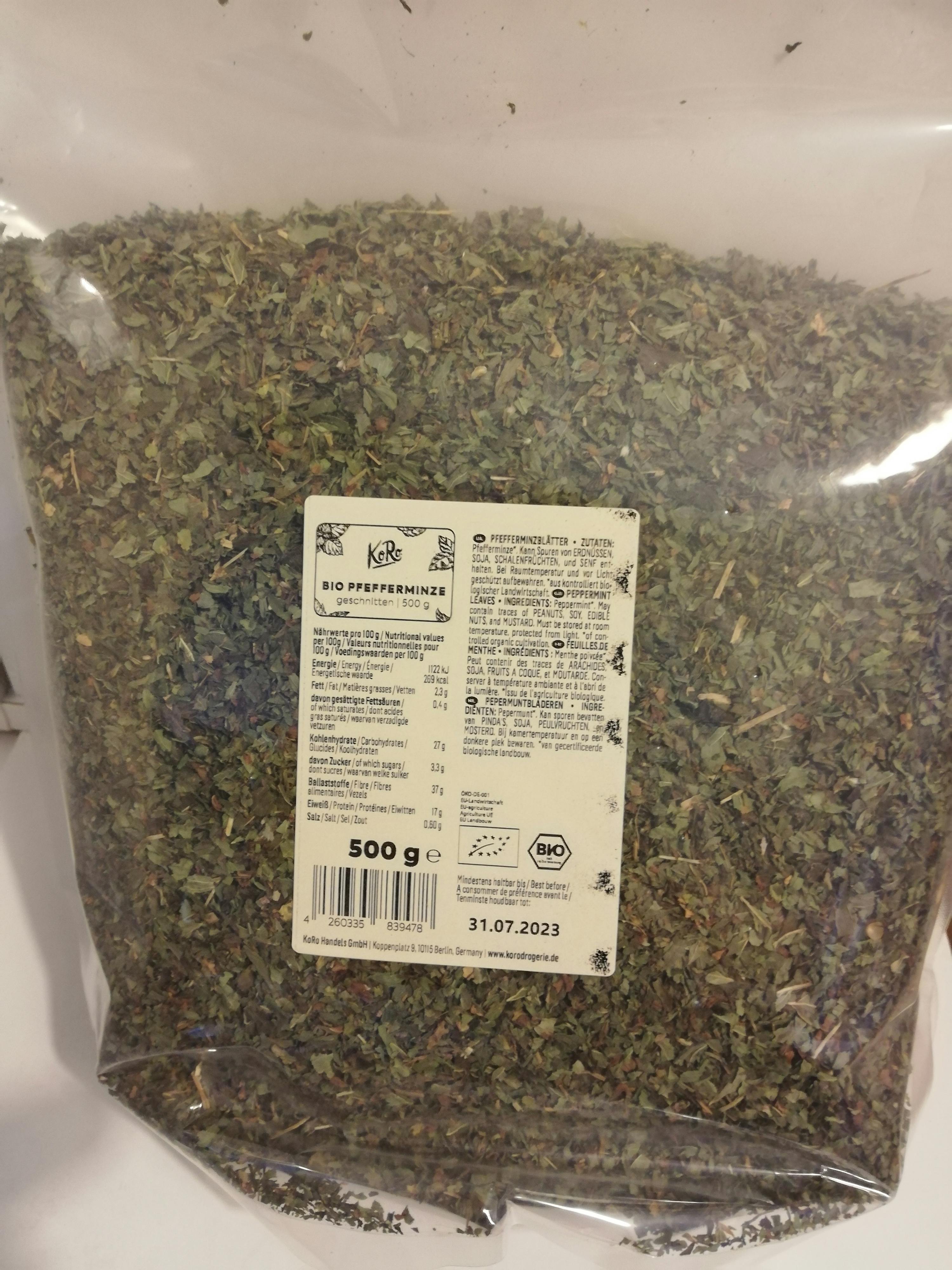 Herbal Cure - Feuilles de menthe poivrée séchées 100 g - 100 % naturelles -  Frais - Produit de Chine