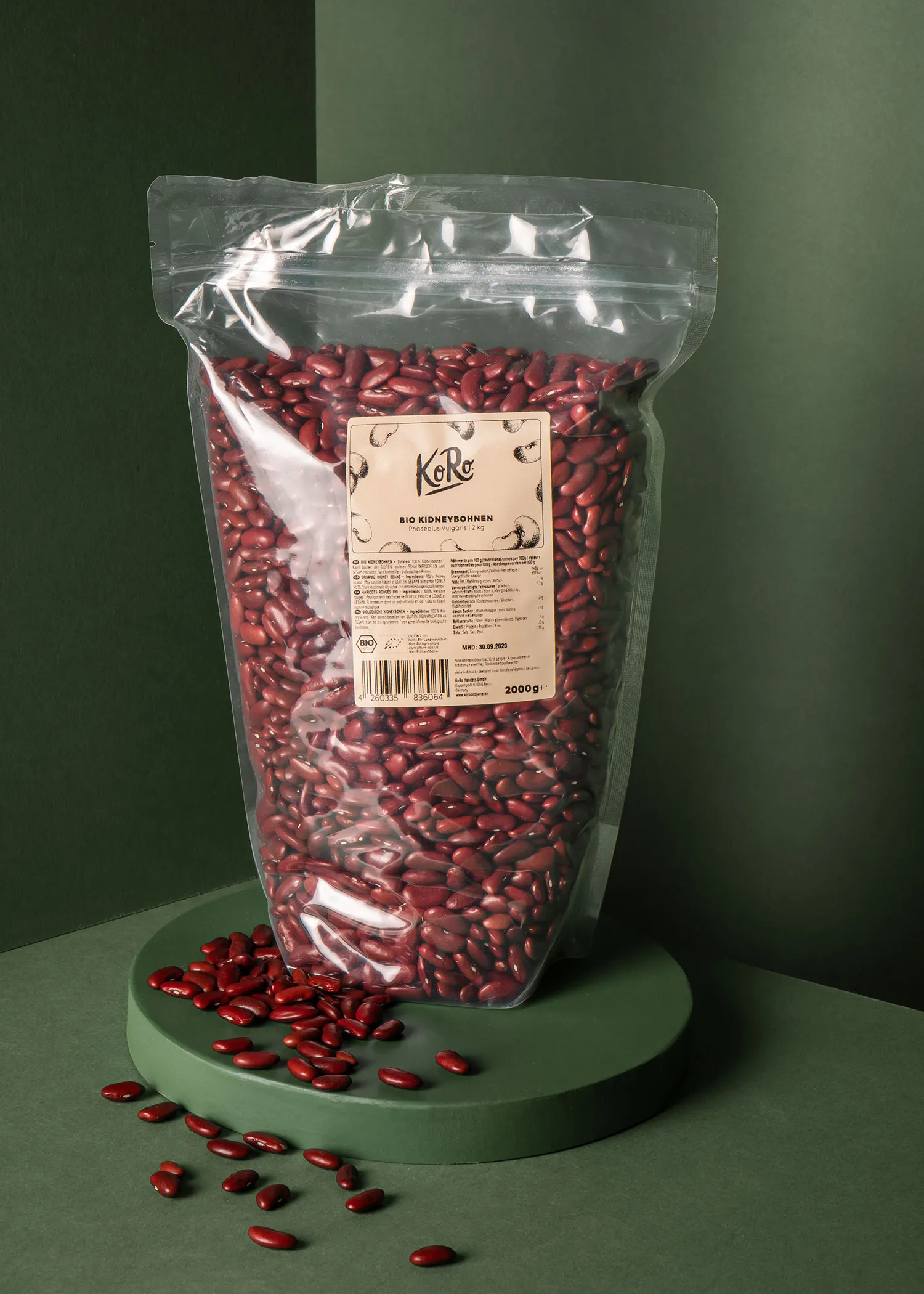Haricots rouges bio 2 kg