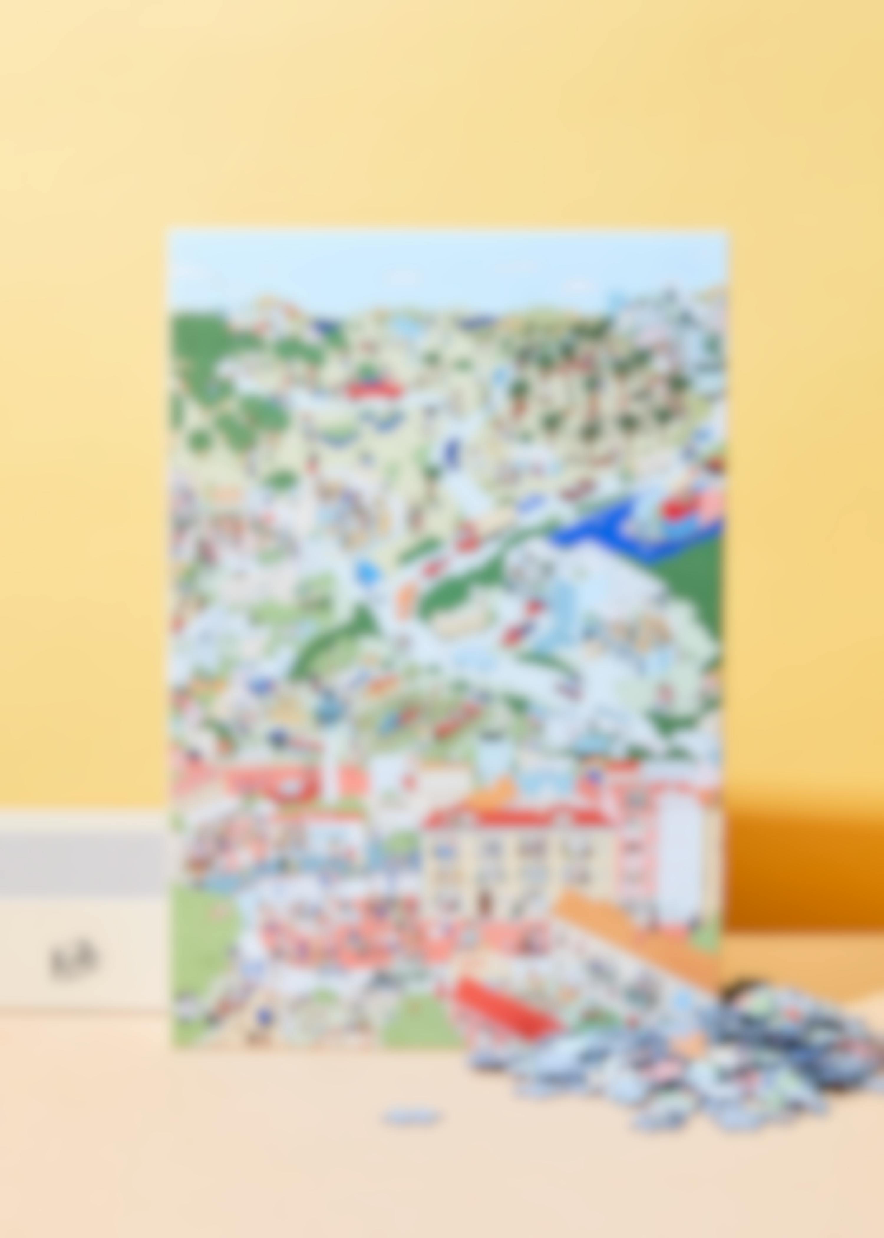 "KoRo's colourful world" 1000 piece puzzle