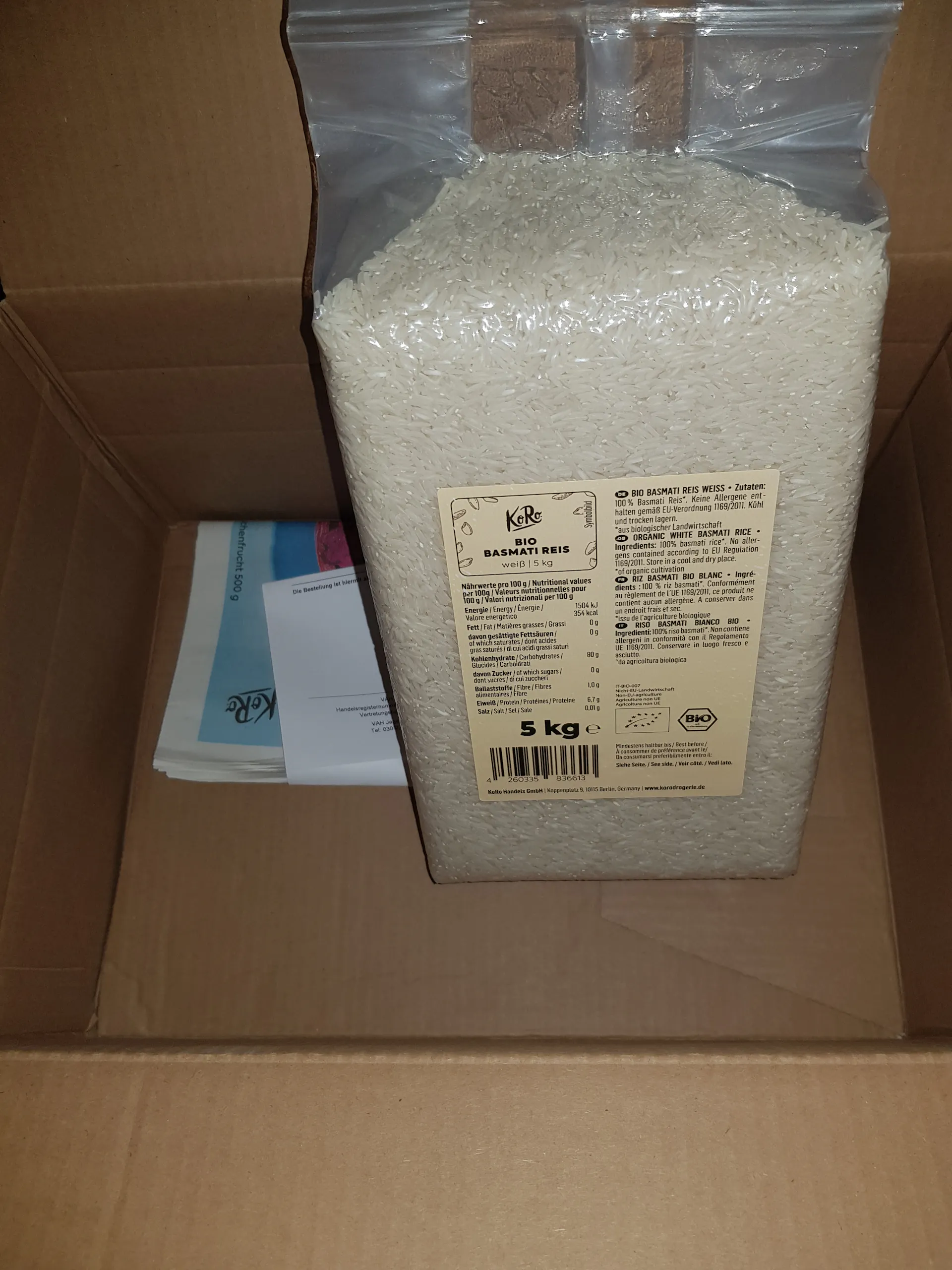 Korie Rice Buy our organic white Basmati rice | KoRo