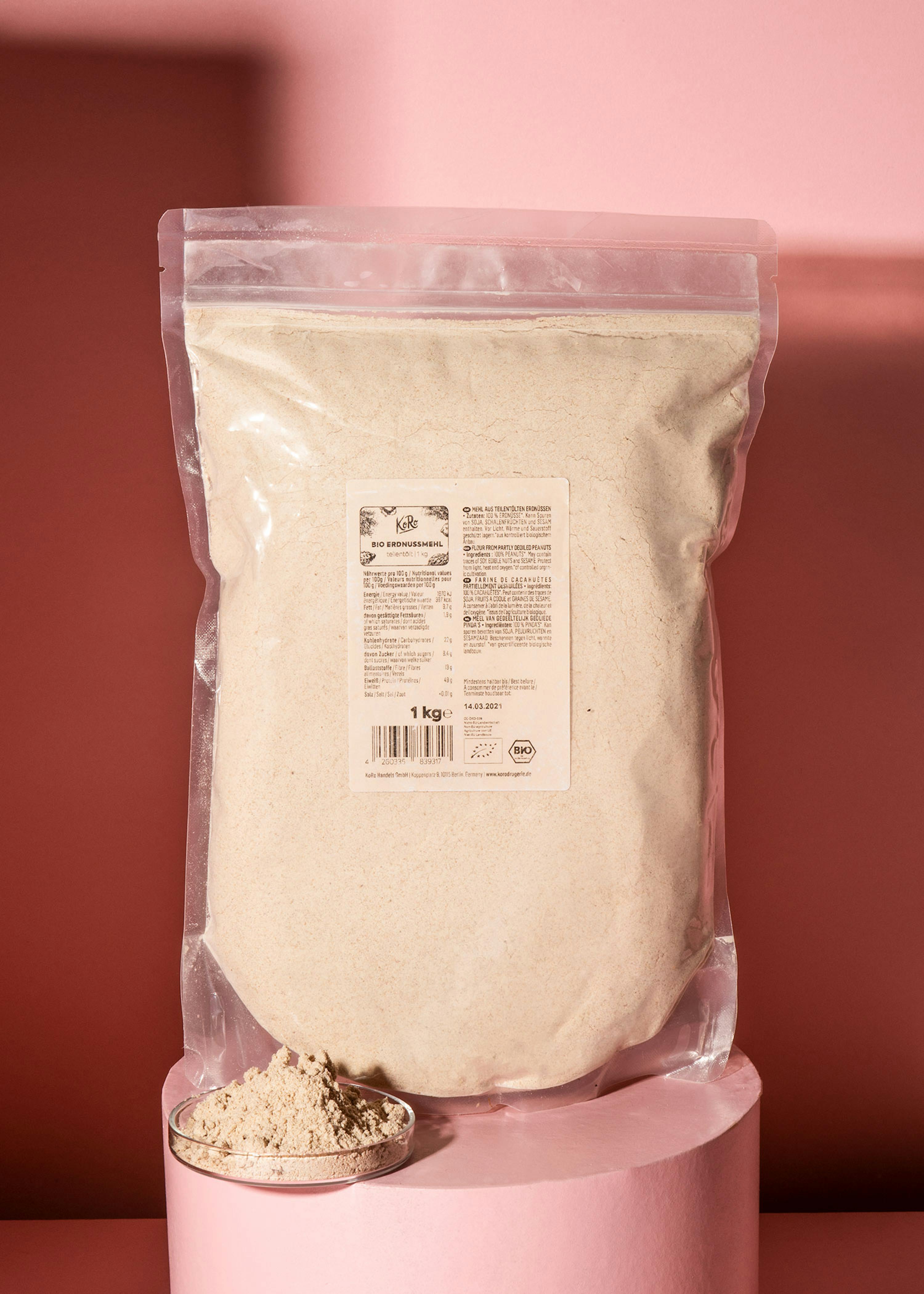 Farine de patate douce microfiltrée - 1Kg