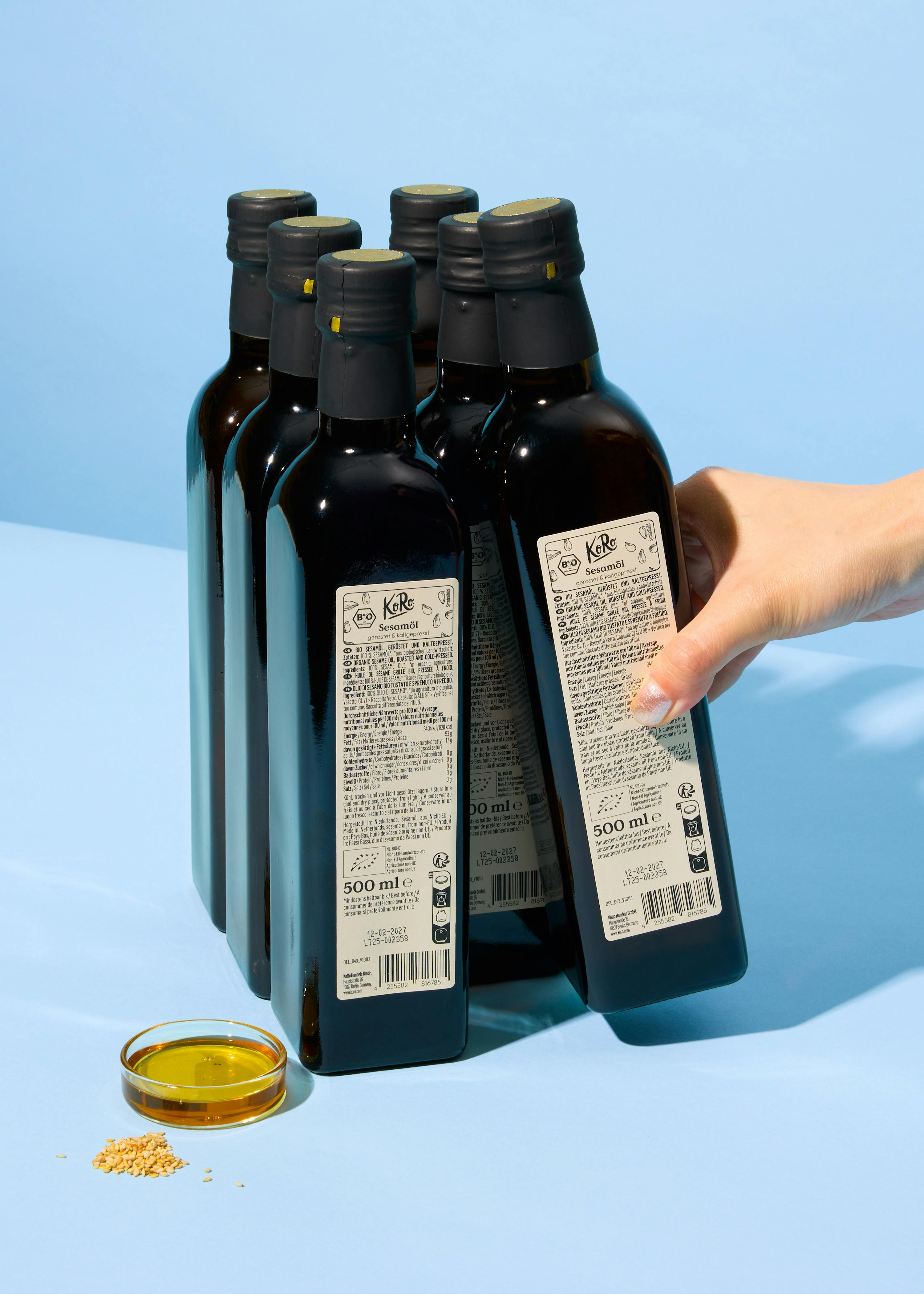 4255582816792 - Bio Sesamöl 6 x 500 ml