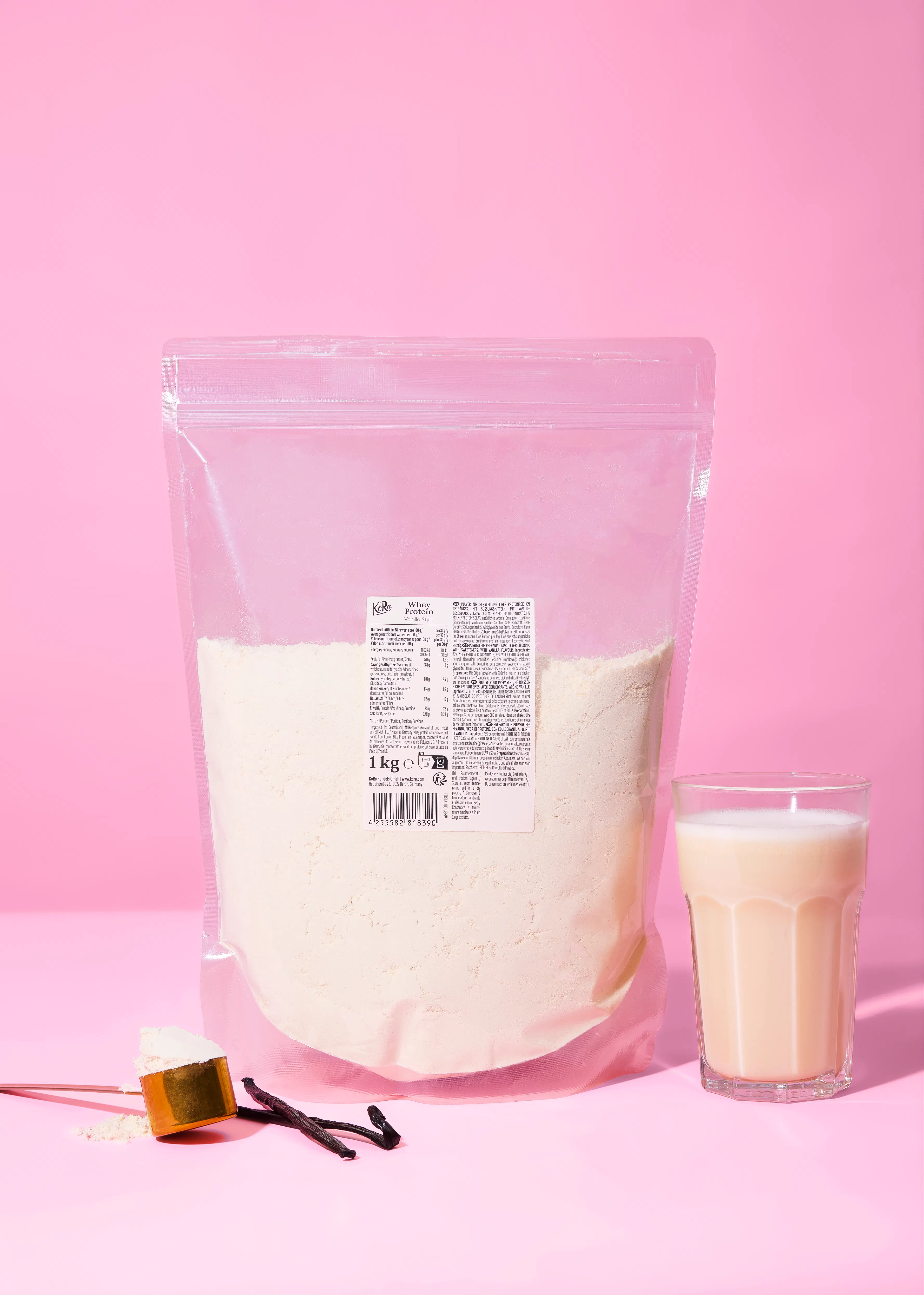  Whey protéine à la vanille 1 kg