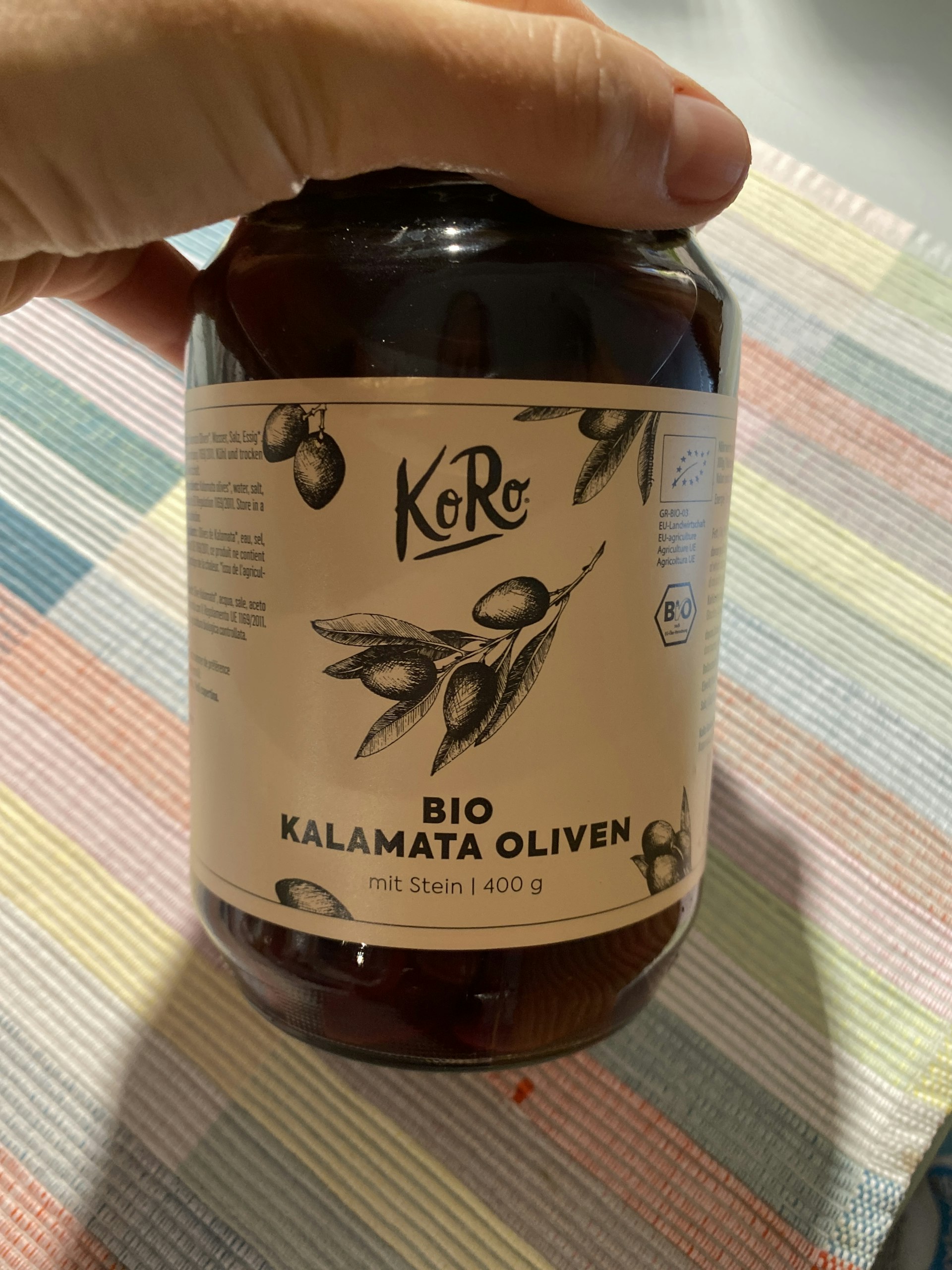 Buy our organic Kalamata olives KoRo Swiss