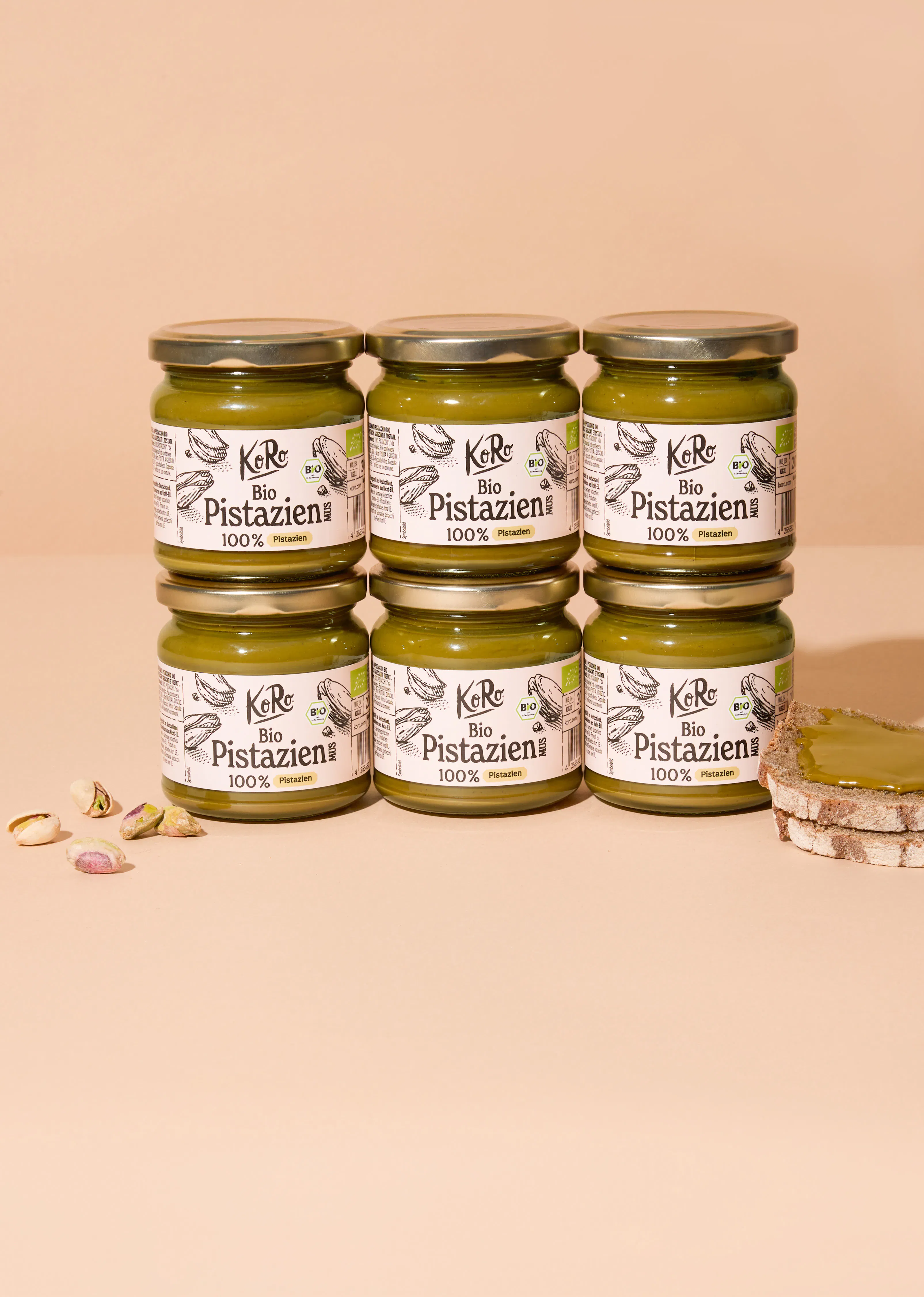 Purée de pistaches bio 6 x 200 g