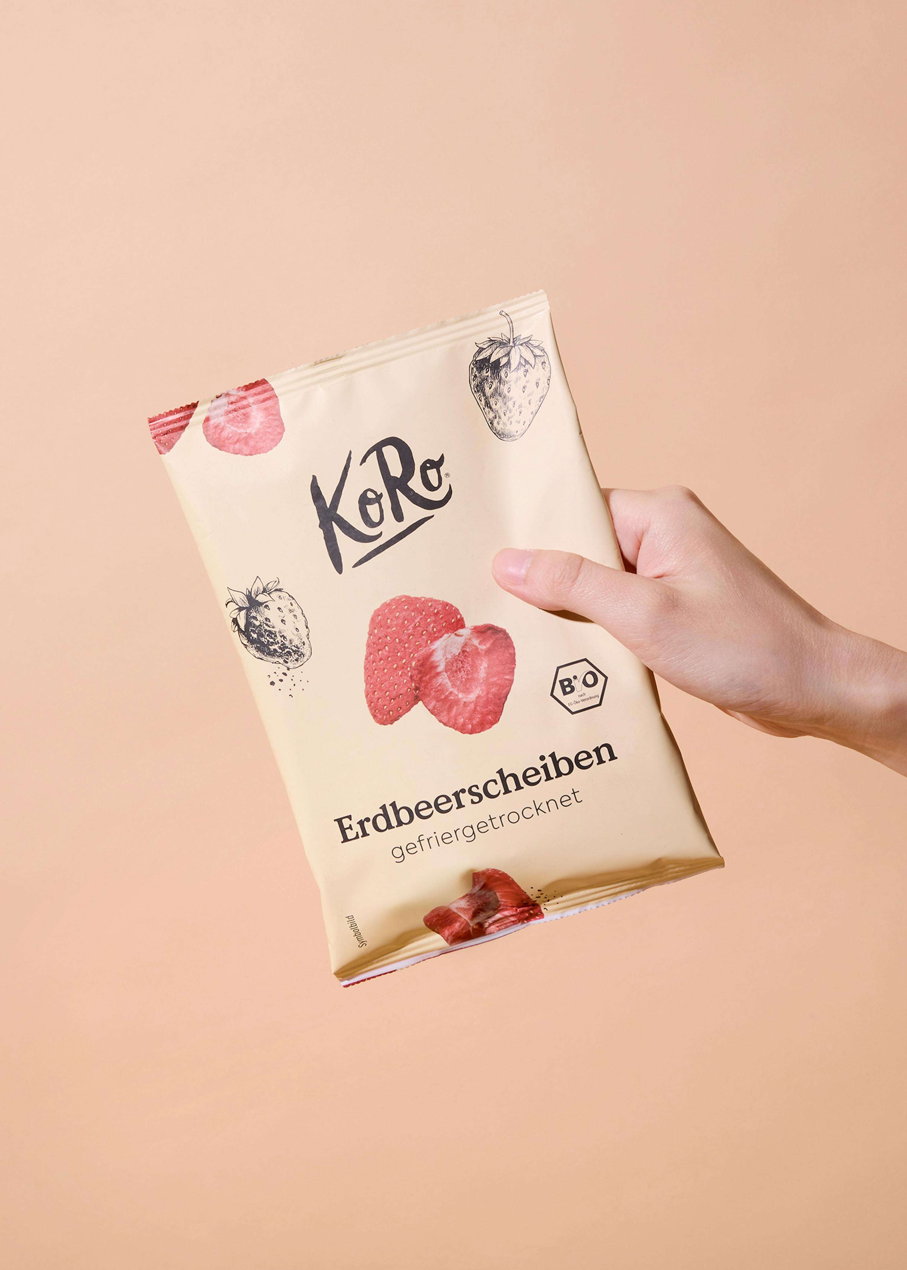 4260335839591 - Gefriergetrocknete Bio Erdbeerscheiben 20 g