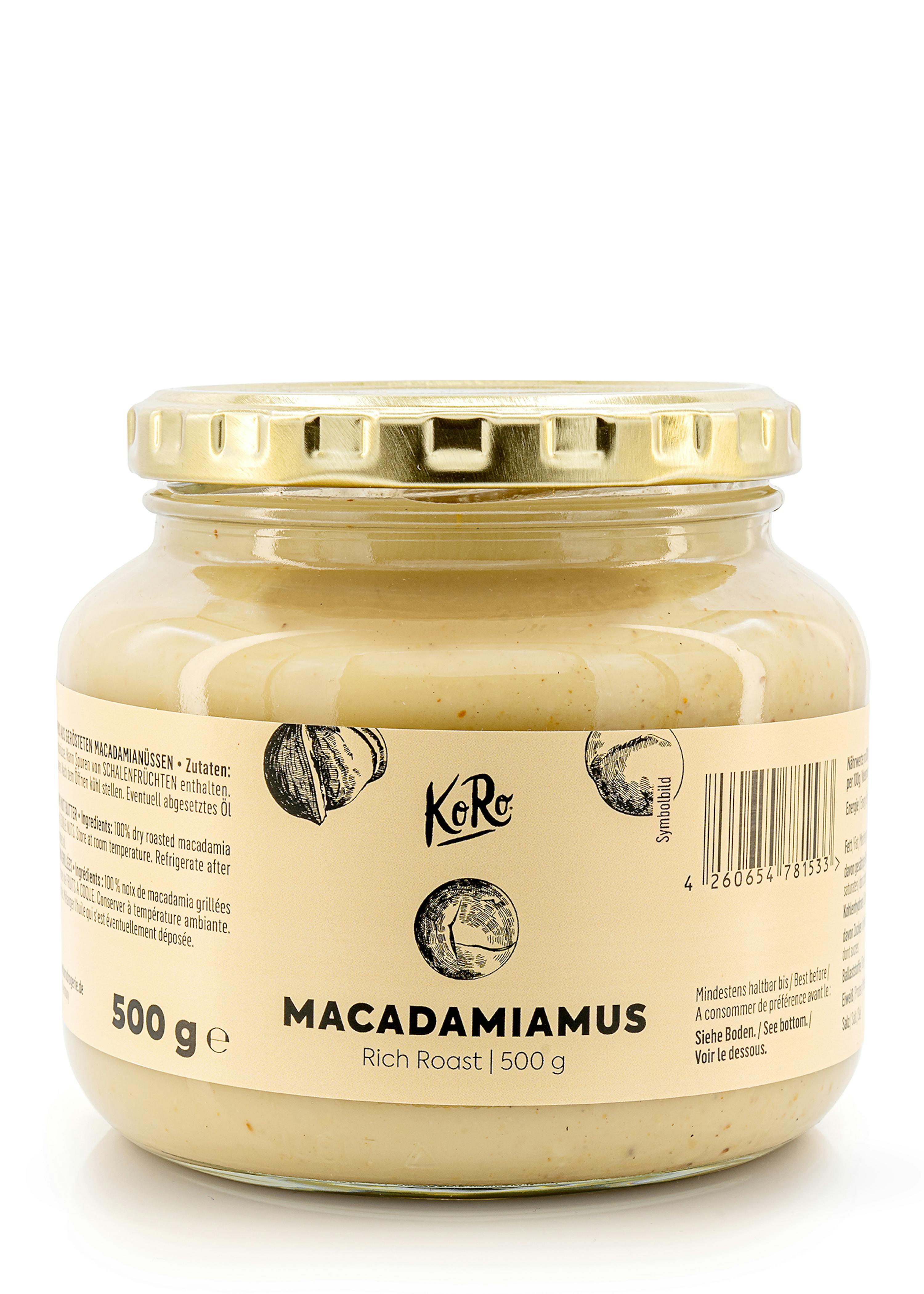 Crema di noci di Macadamia tostate - acquista ora!
