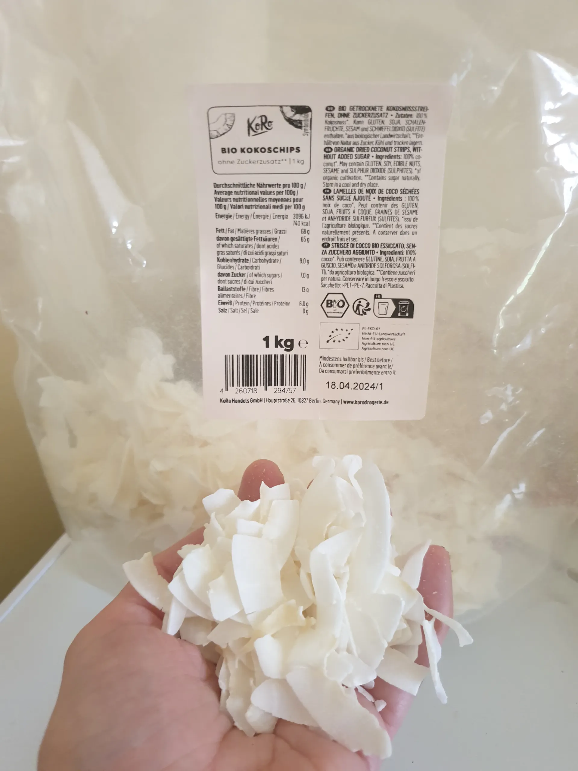 Copeaux de noix de coco bio 1 kg acheter en ligne KoRo — free download