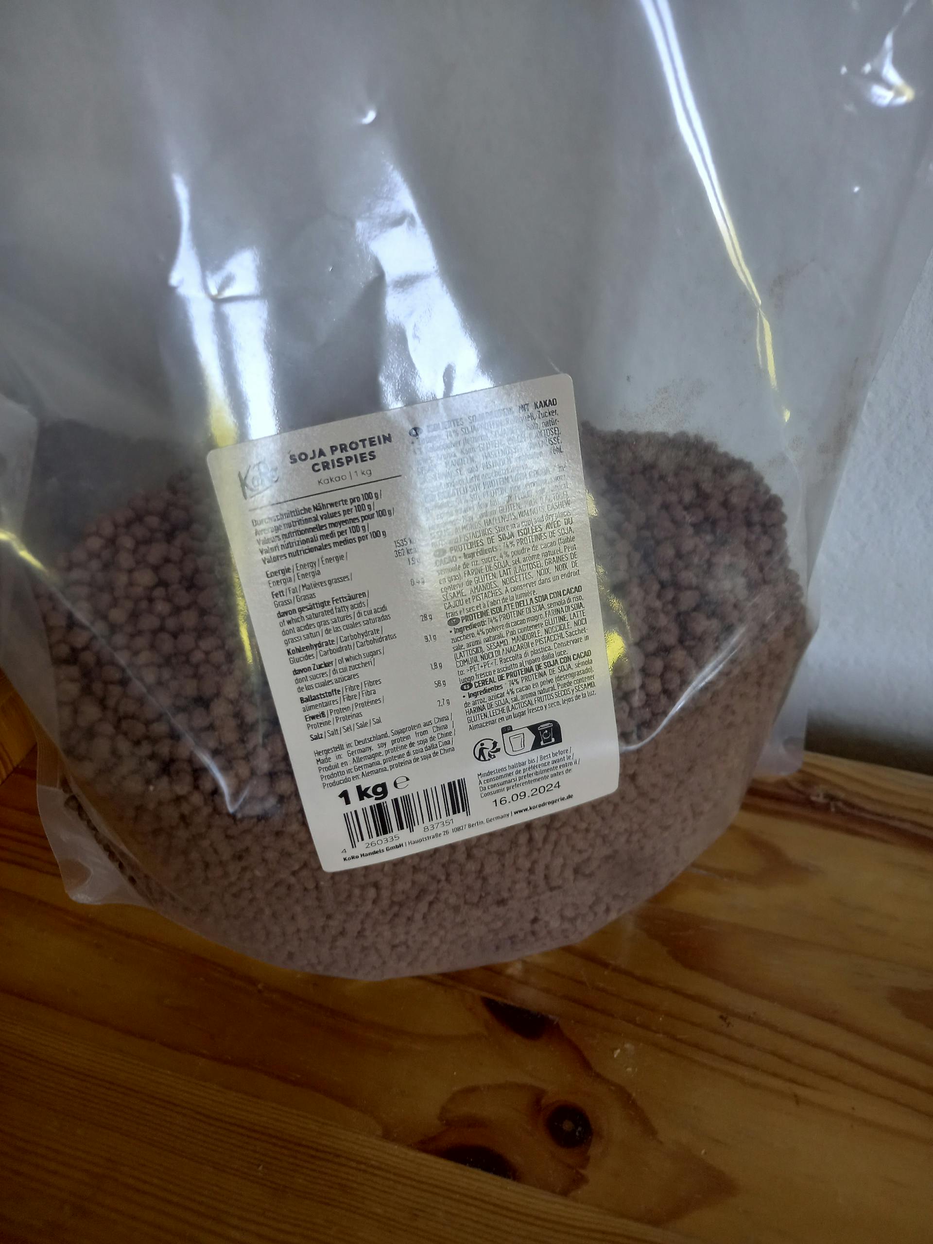 KoRo Soja Protein Crispies (500g) (Friandises, 500 g) - Galaxus