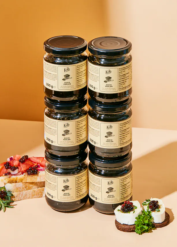 Vinegar pearls with "Aceto Balsamico di Modena I.G.P." 6 x 200g