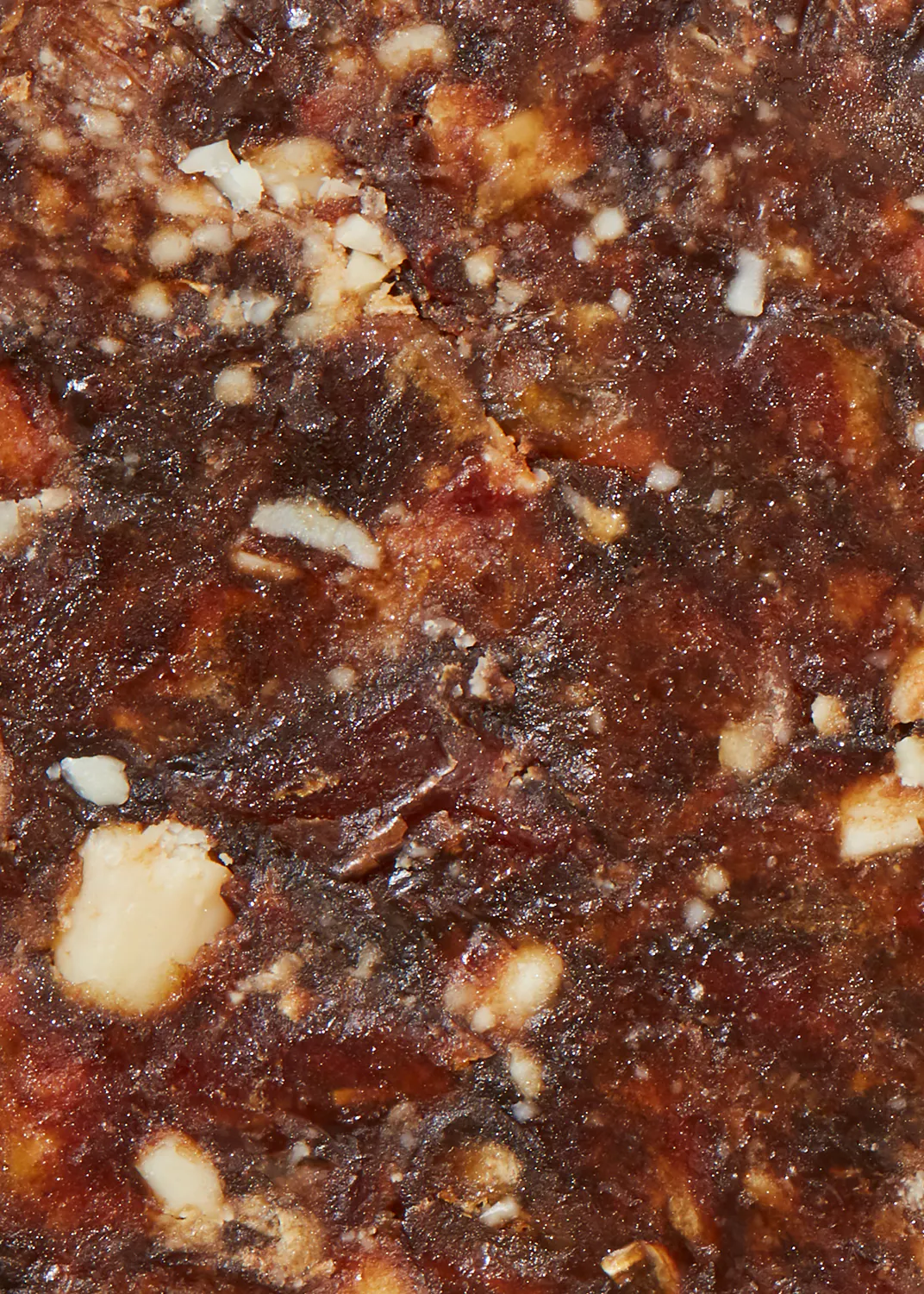 a close up of a piece of food that looks like marble