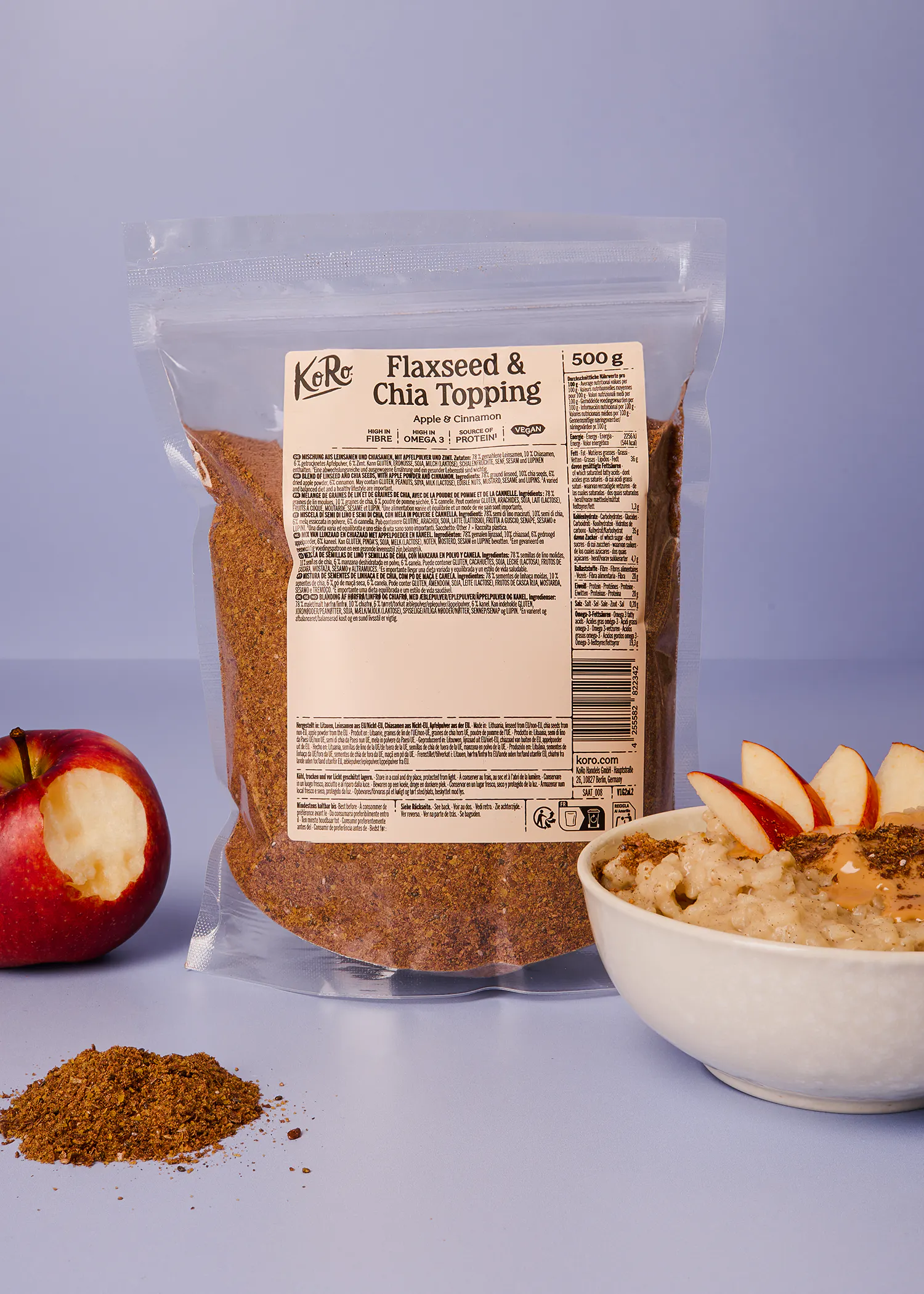 Mix di semi per topping con mela e cannella | 500 g