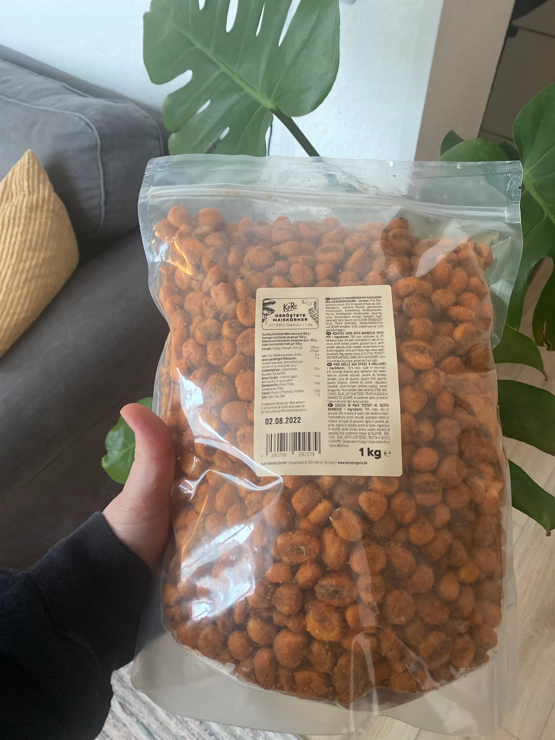 Geröstete Maiskörner mit BBQ-Gewürz kaufen | KoRo