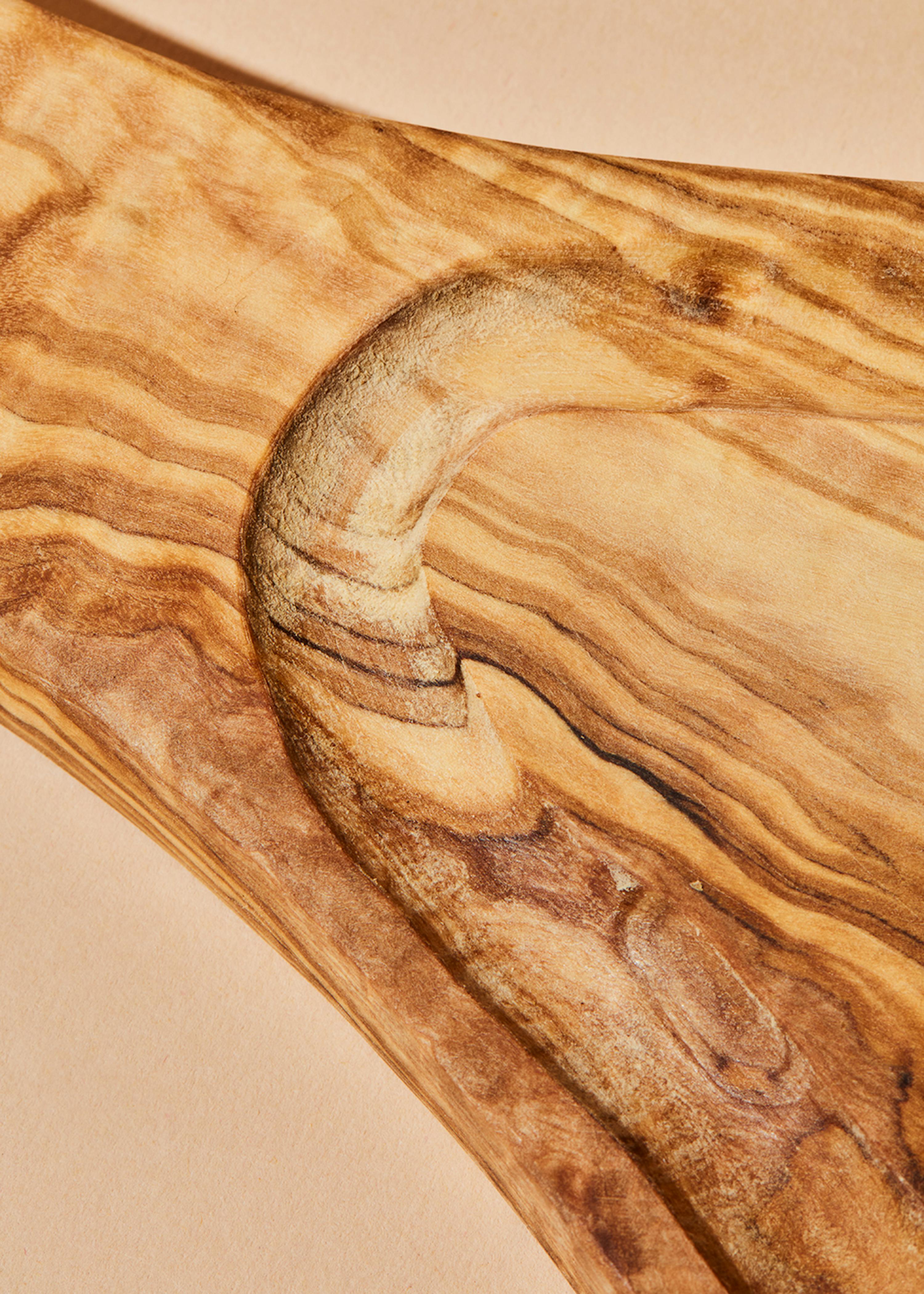 eine Nahaufnahme eines Stücks Holz