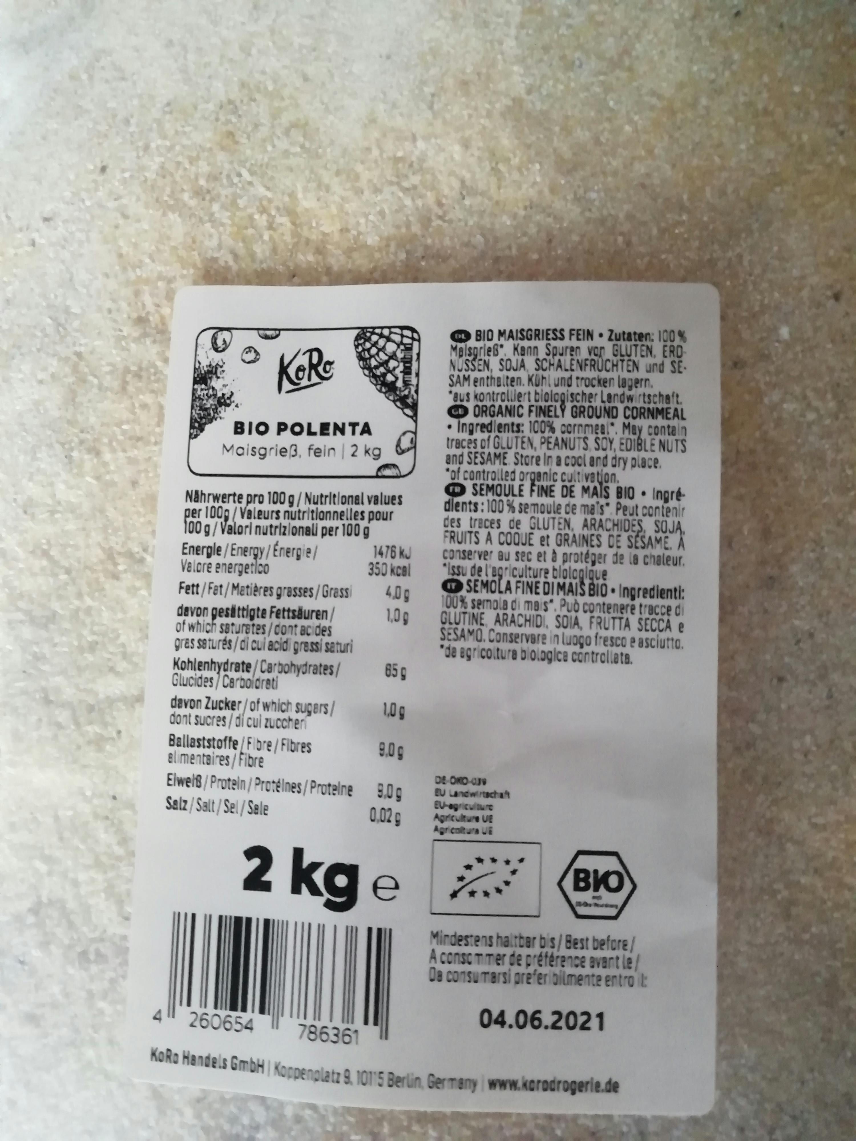 a label for a product says it is 2 kg