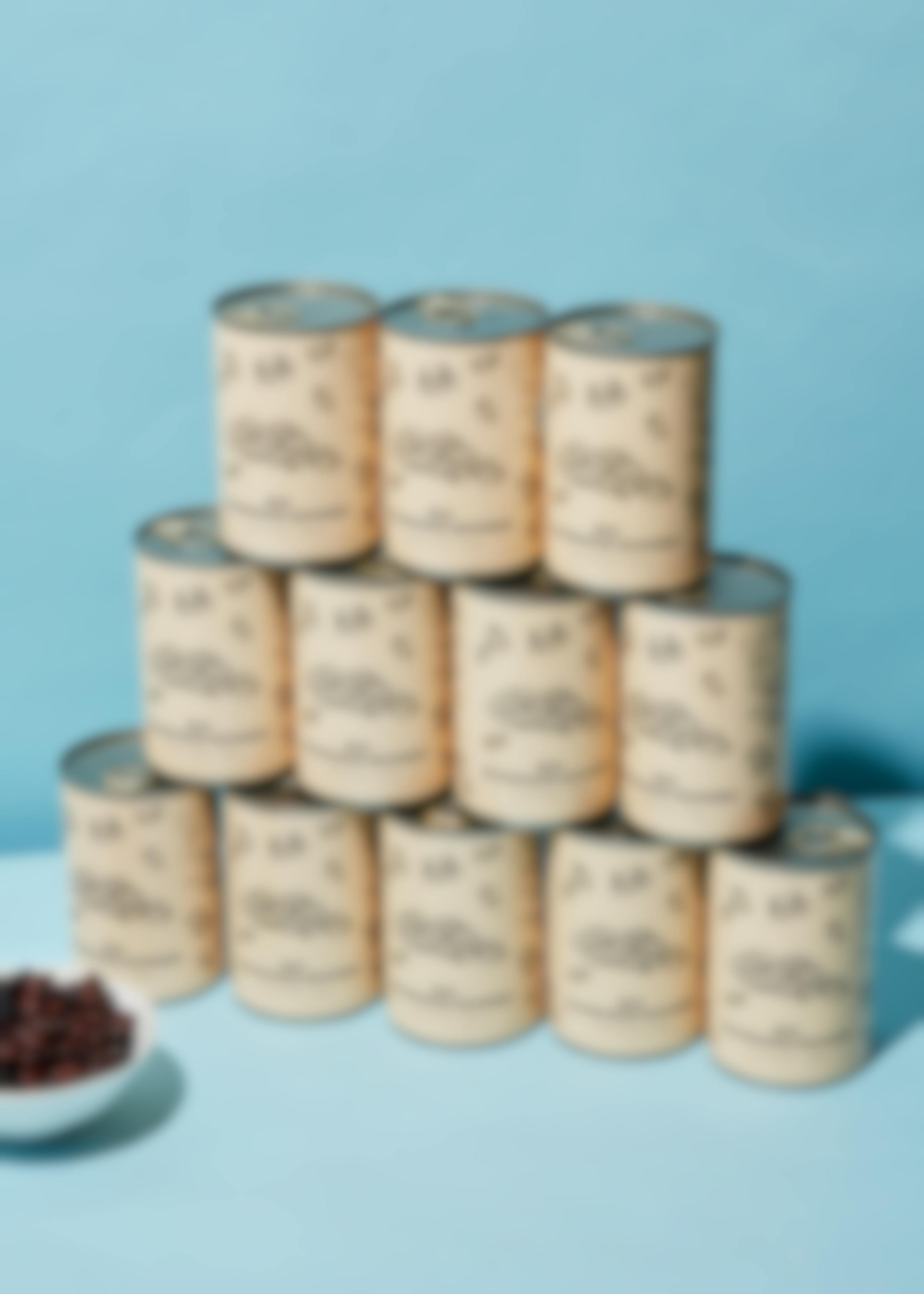 Organic canned black beans 12 x 240g