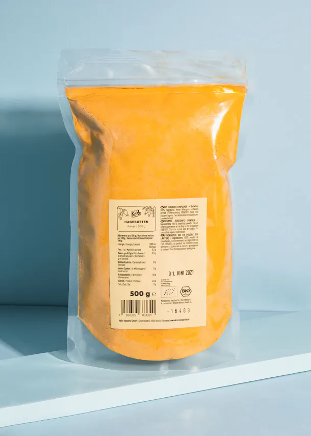 Poudre de cynorrhodon (églantier) bio 500 g
