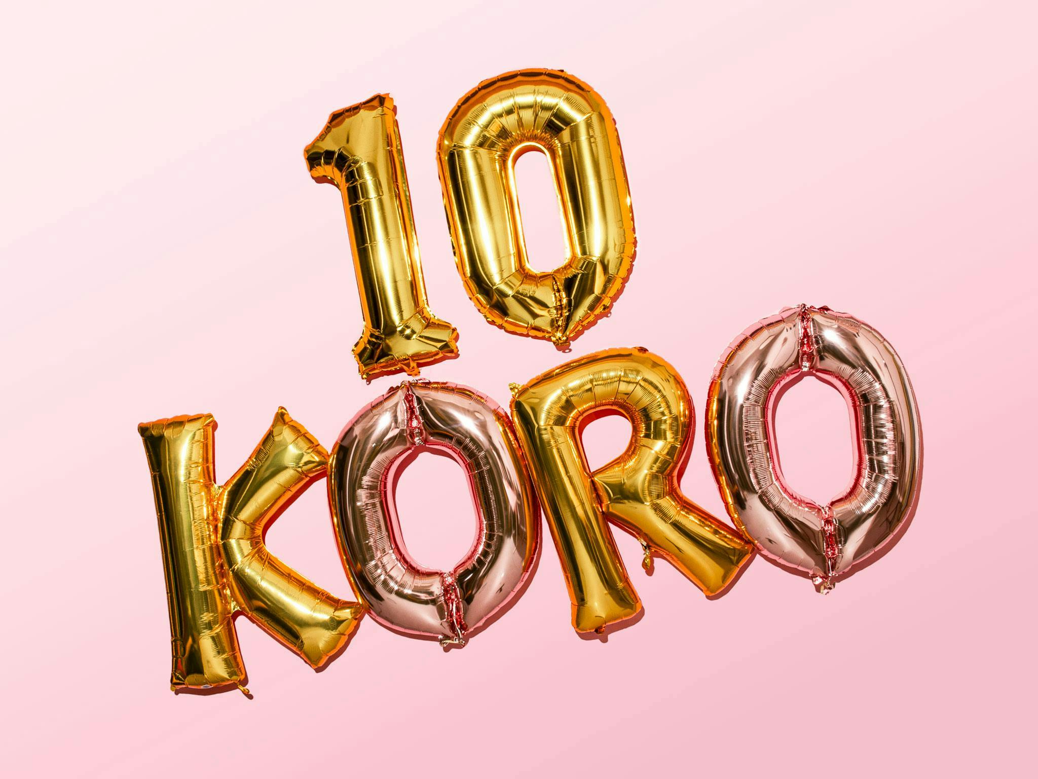 We have something to celebrate: 10 years of KoRo