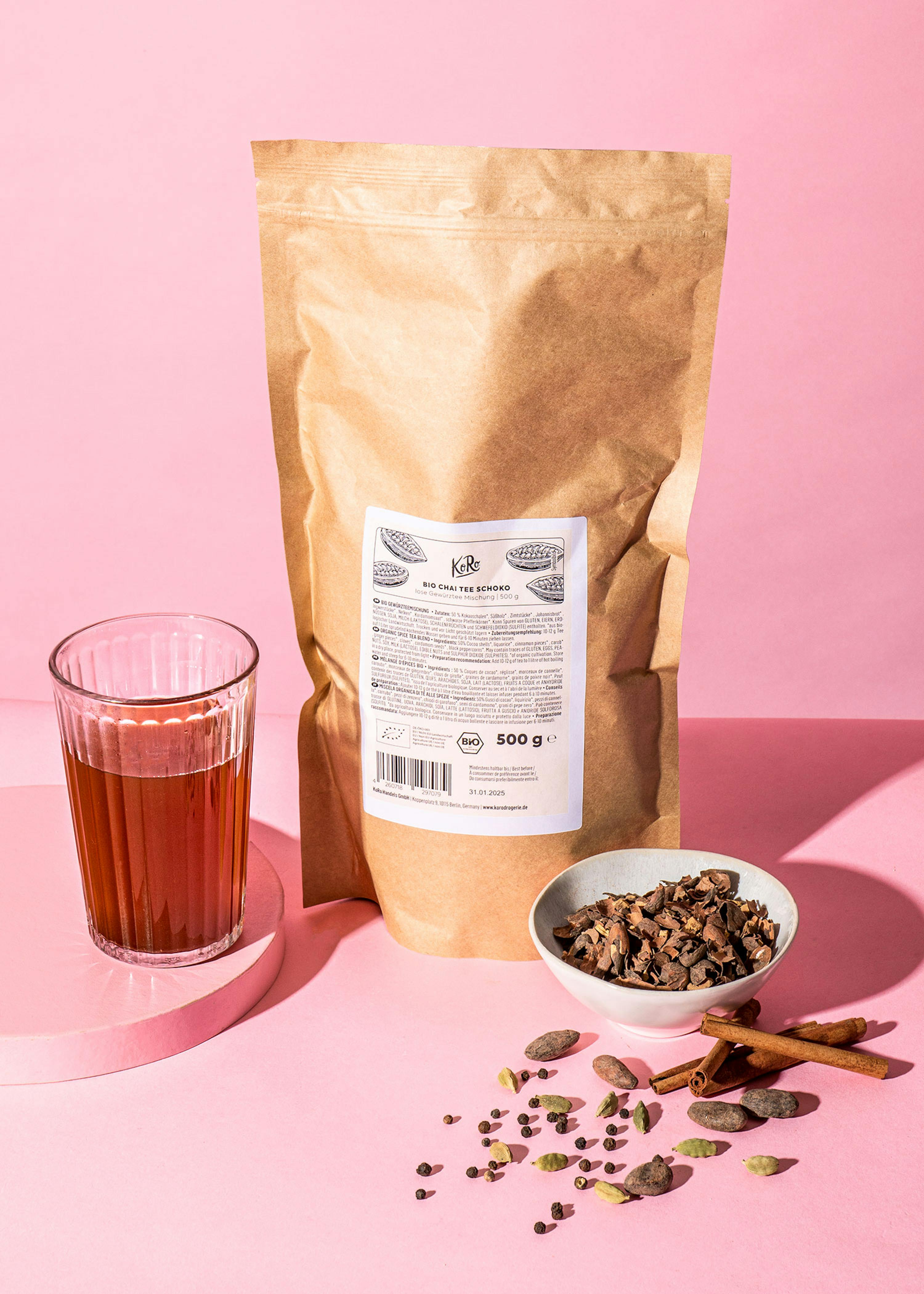 Achetez notre thé chaï choco bio 500 g
