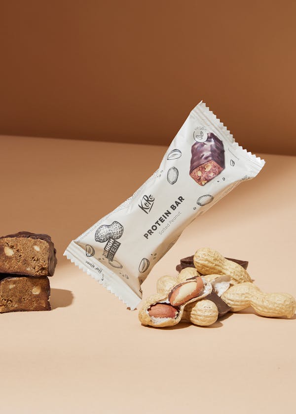 Veganer Bio Proteinriegel Salted Peanut