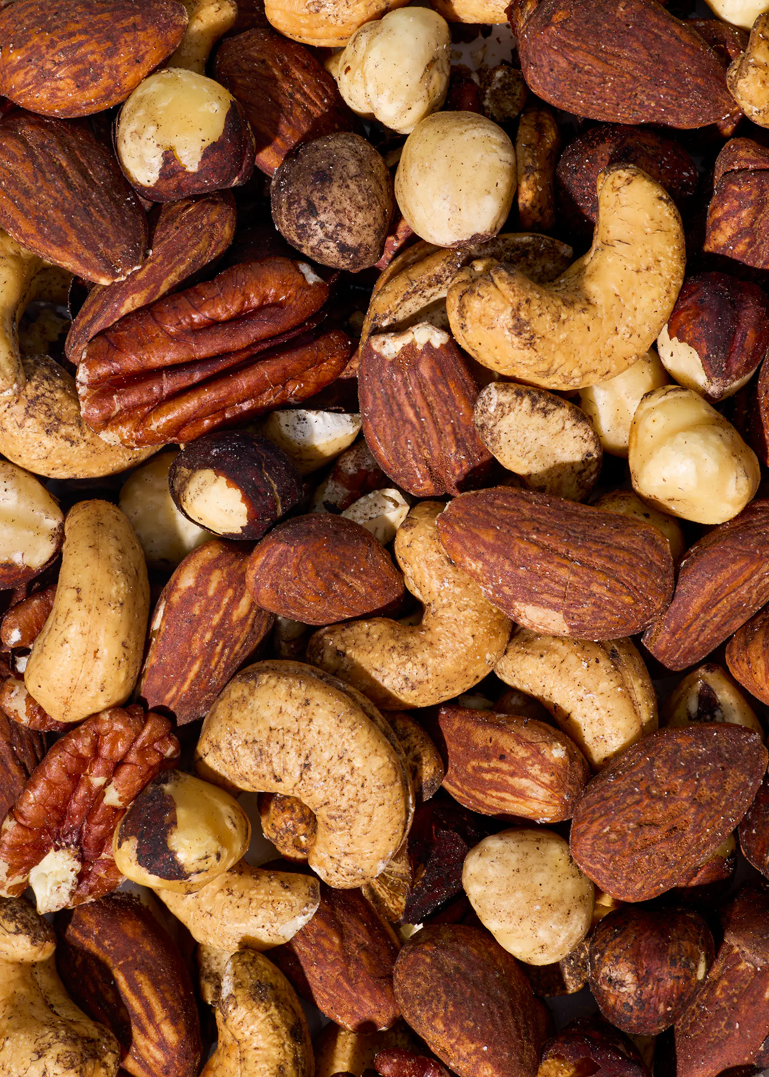 Bio geroosterde notenmix met pecan- en hazelnoten 160 g