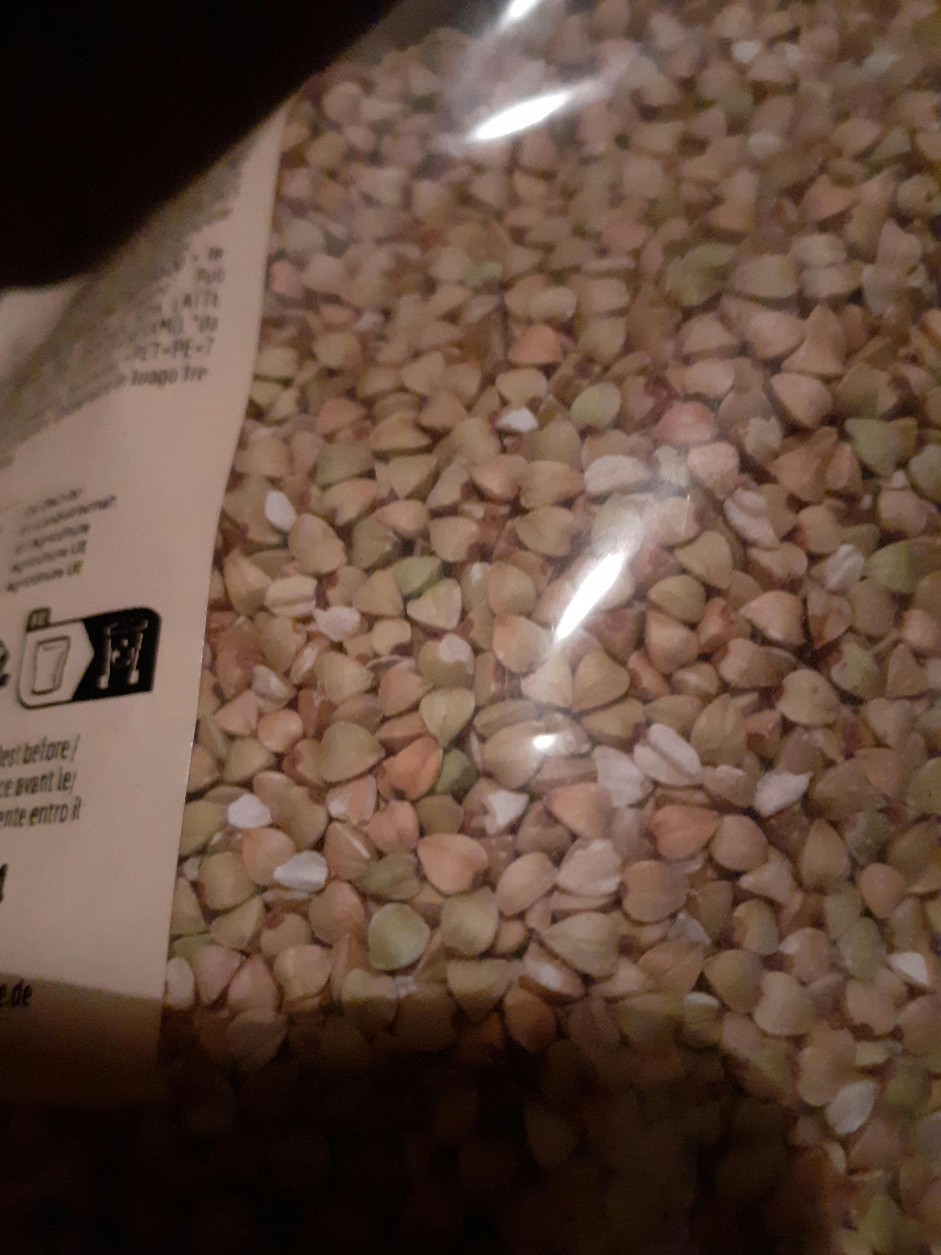 un sacchetto di grano duro con un'etichetta che dice eco