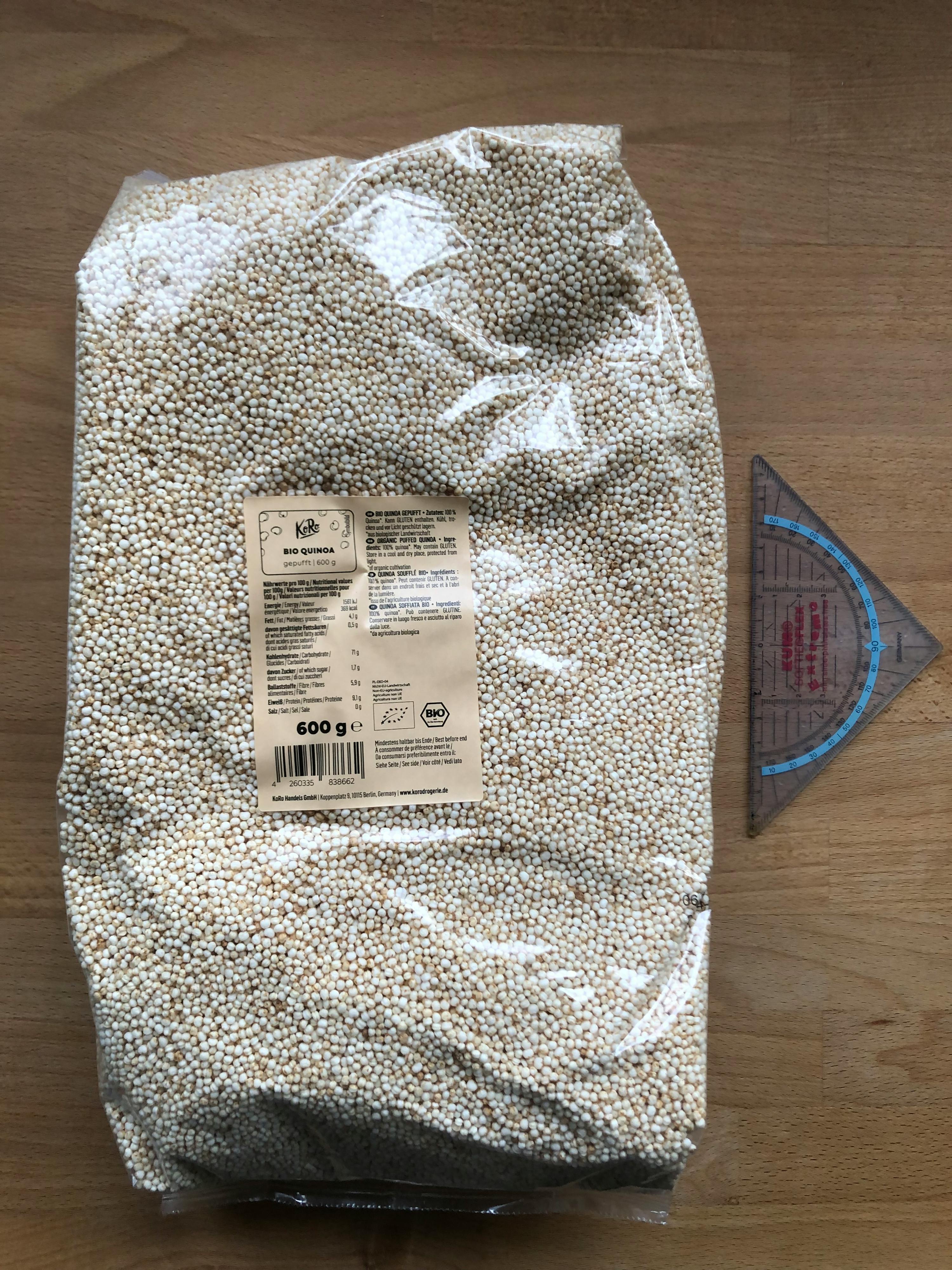 El Granero Integral Quinoa Hinchada Bio 250 gr - BULEVIP