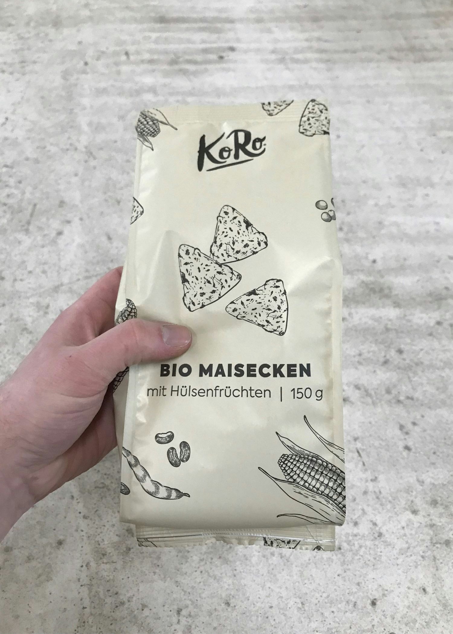 Dip ‘n’ snack: Bio Maisecken mit Hülsenfrüchten kaufen | KoRo Germany