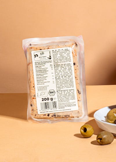 Tofu bio aux olives 200 g