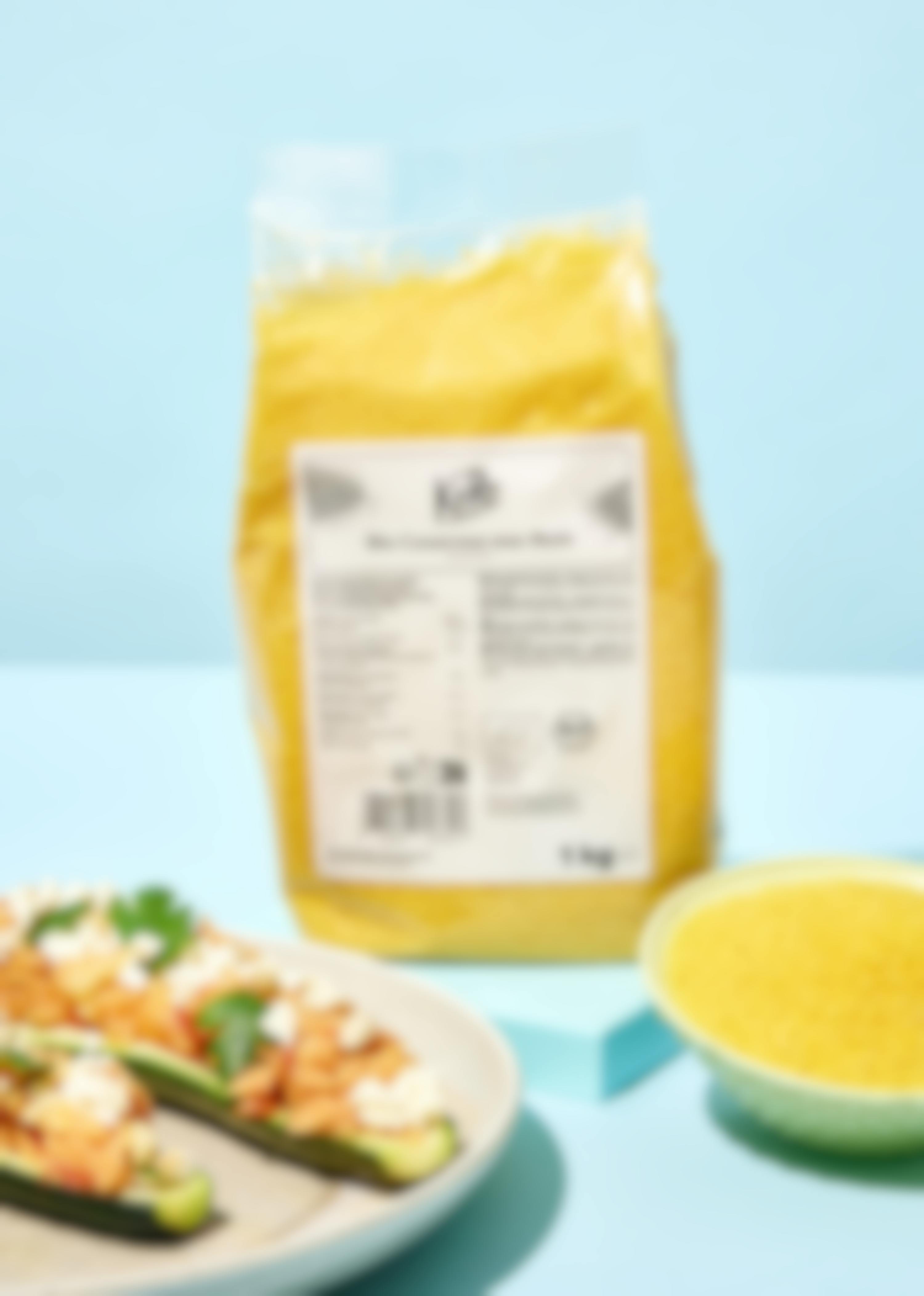 Organic gluten-free corn couscous 1kg