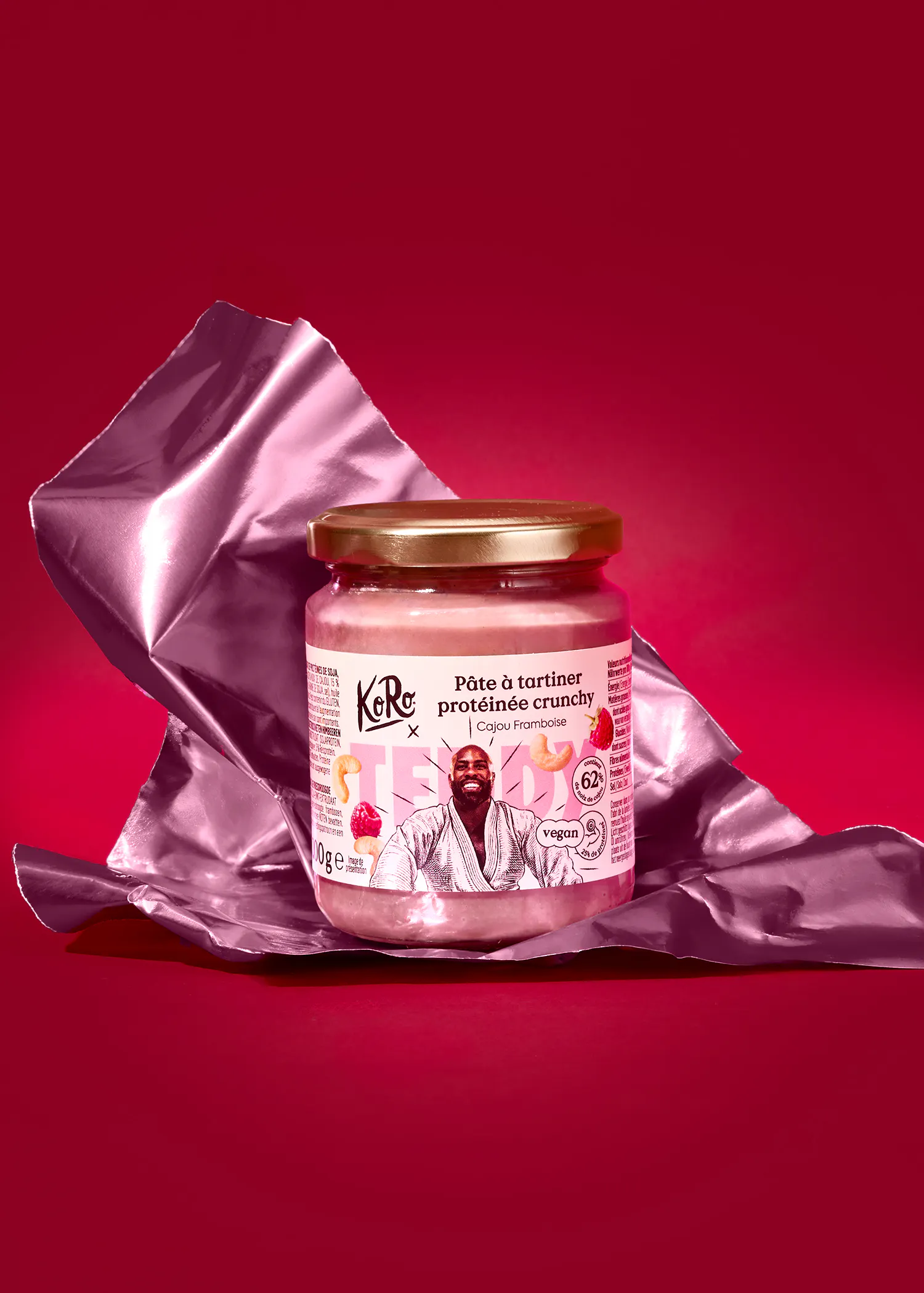 Coffret petit-déjeuner vegan Teddy Riner