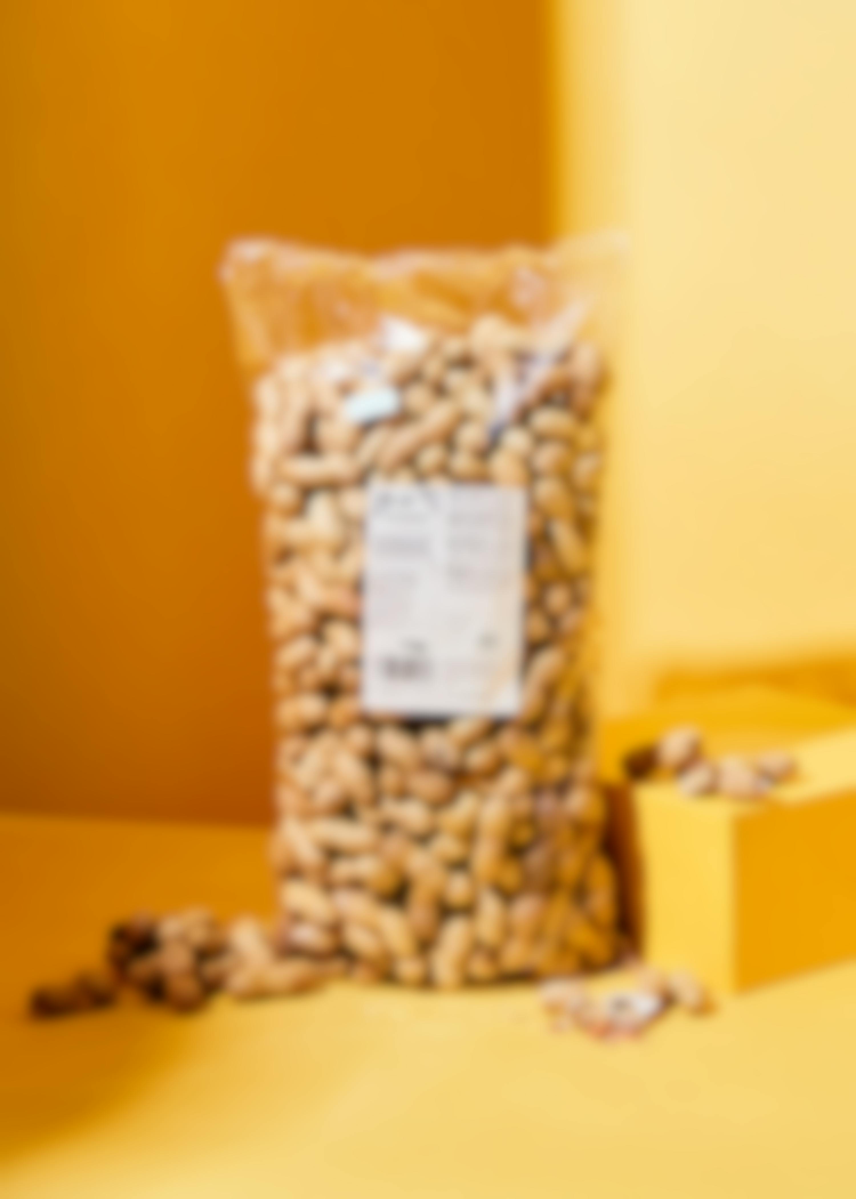 Cacahuètes non décortiquées bio 1 kg