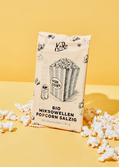 media Afdrukken Assortiment Biologische magnetron popcorn zout kopen | KoRo Belgium
