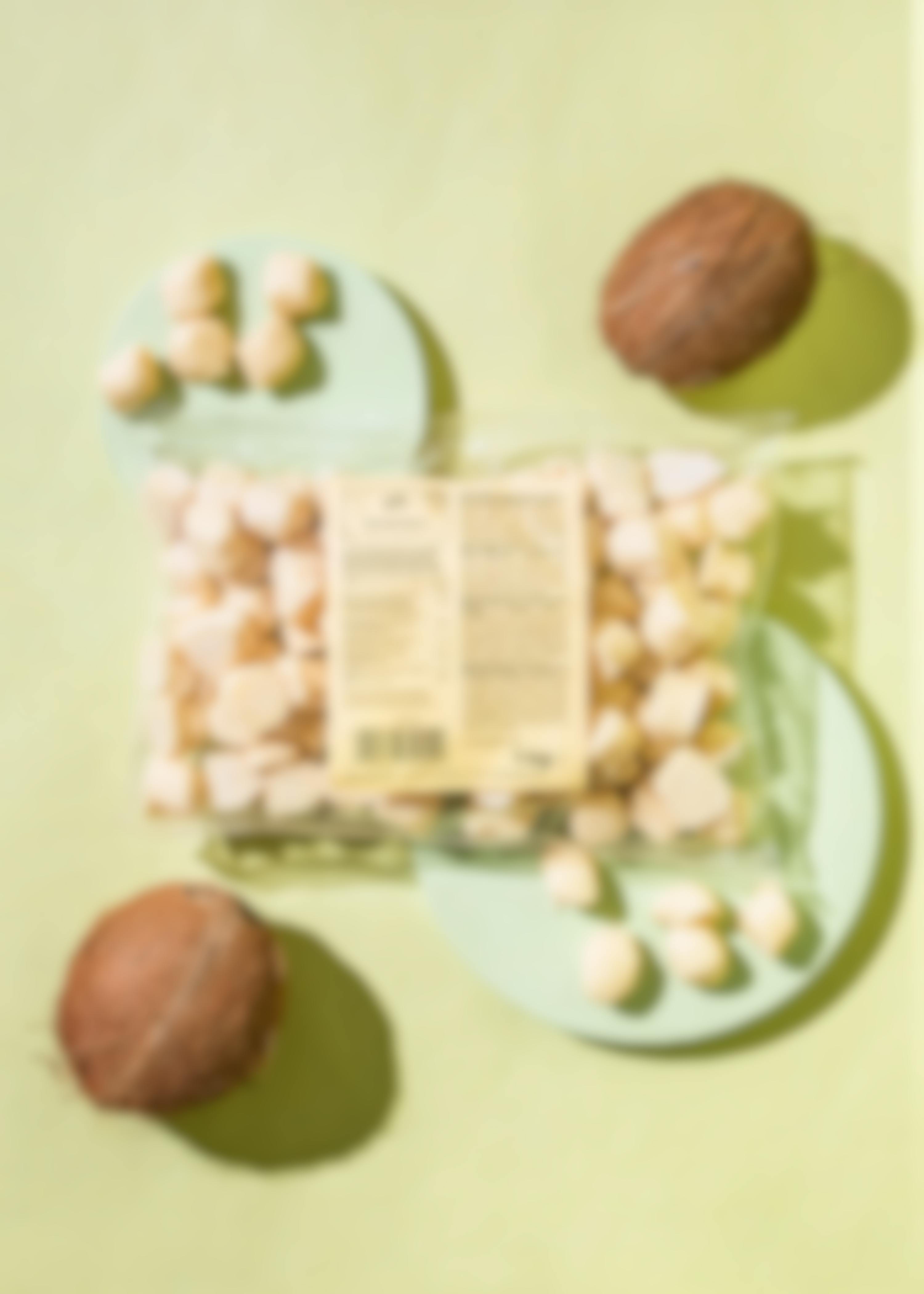 Kokoskugeln in weißer Schokolade 1 kg